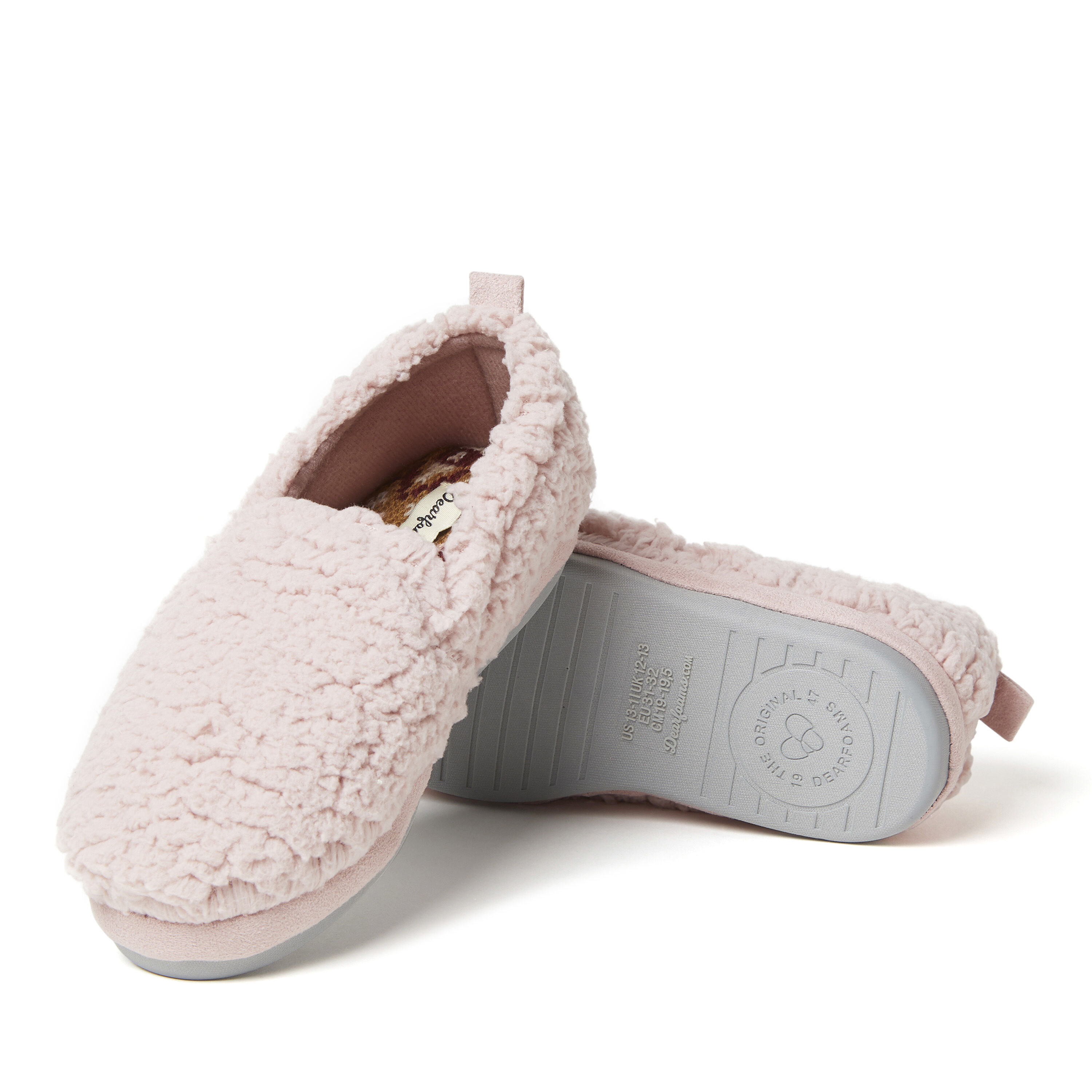 Kids Skylar Sherpa Closed Back Slipper