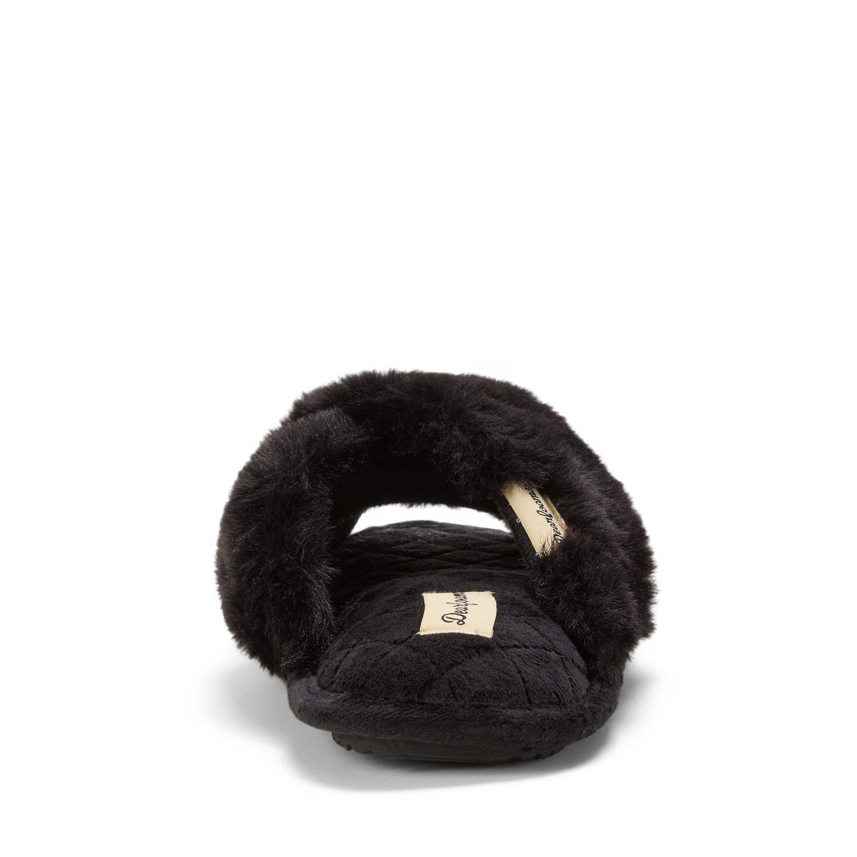 Women's Jessica Furry Crossband Slide Slipper
