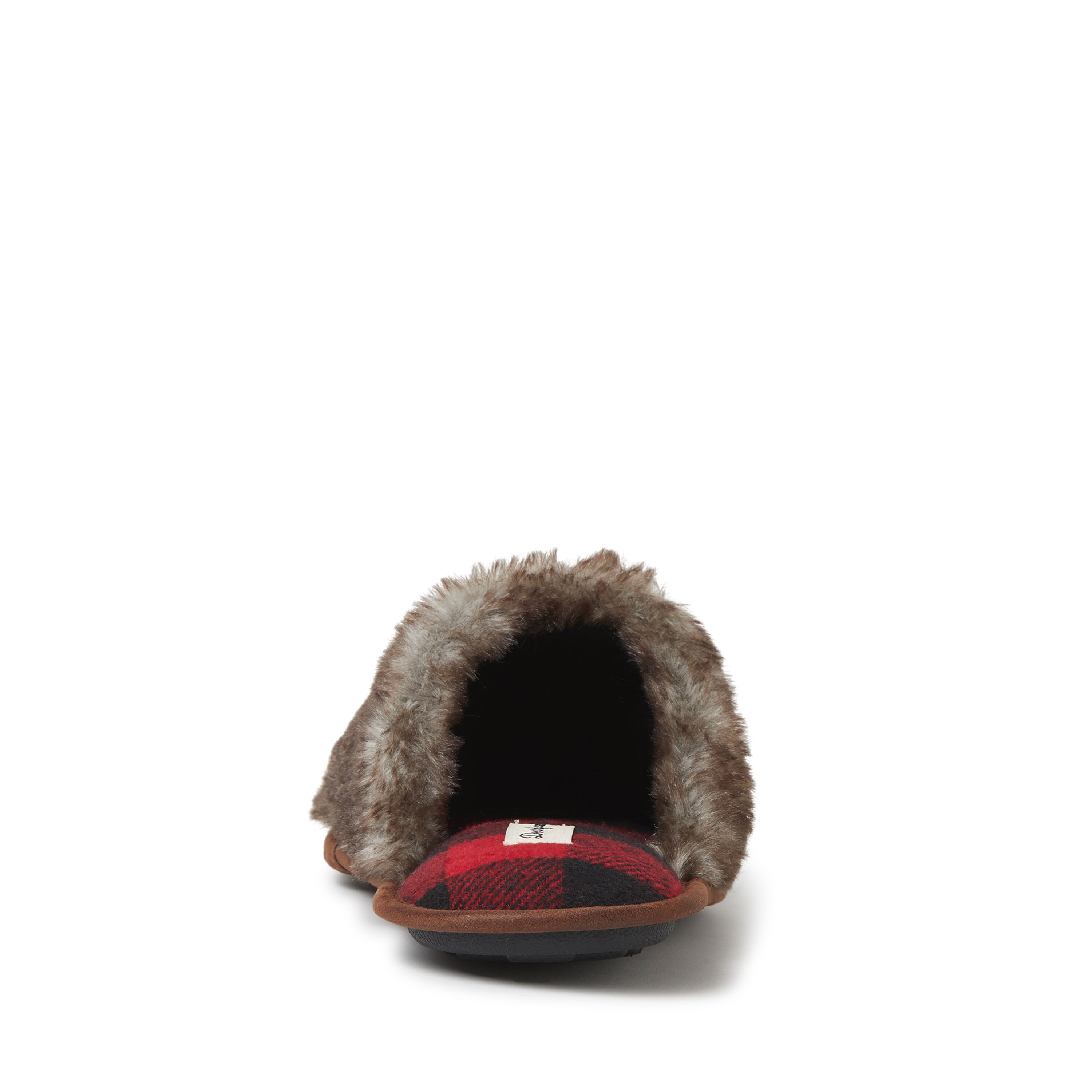 Men's Furry Papa Bear Scuff Slipper