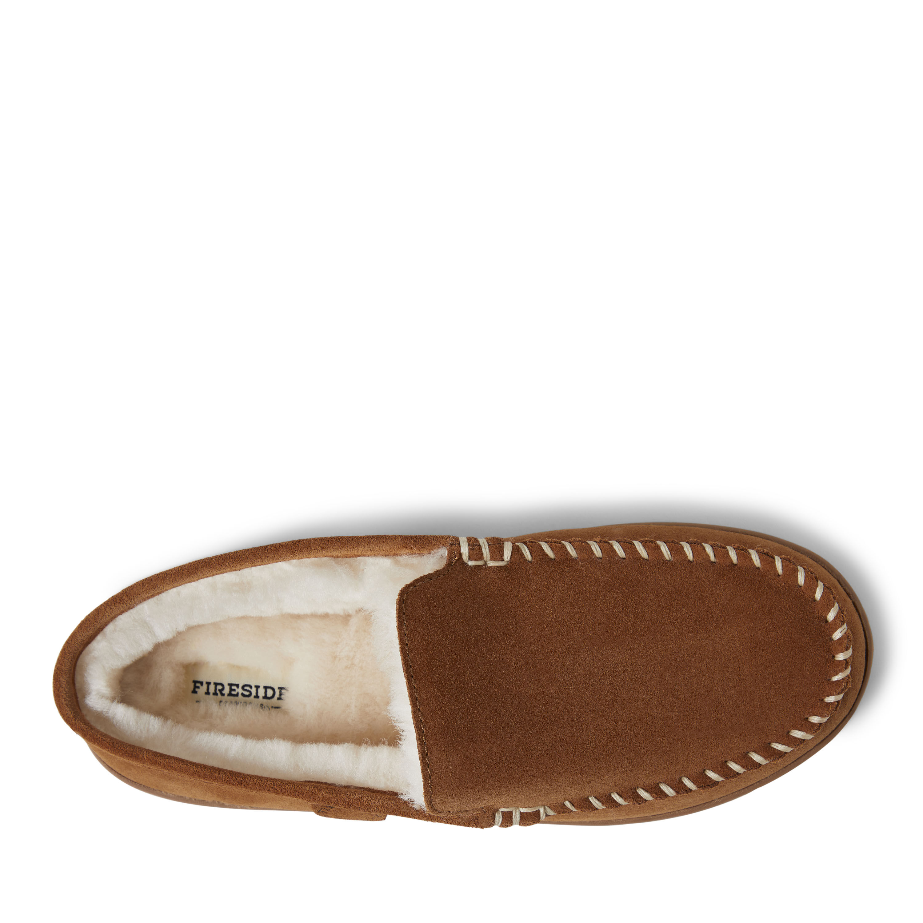Men s Fireside by Dearfoams Gold Coast Shearling Mule
