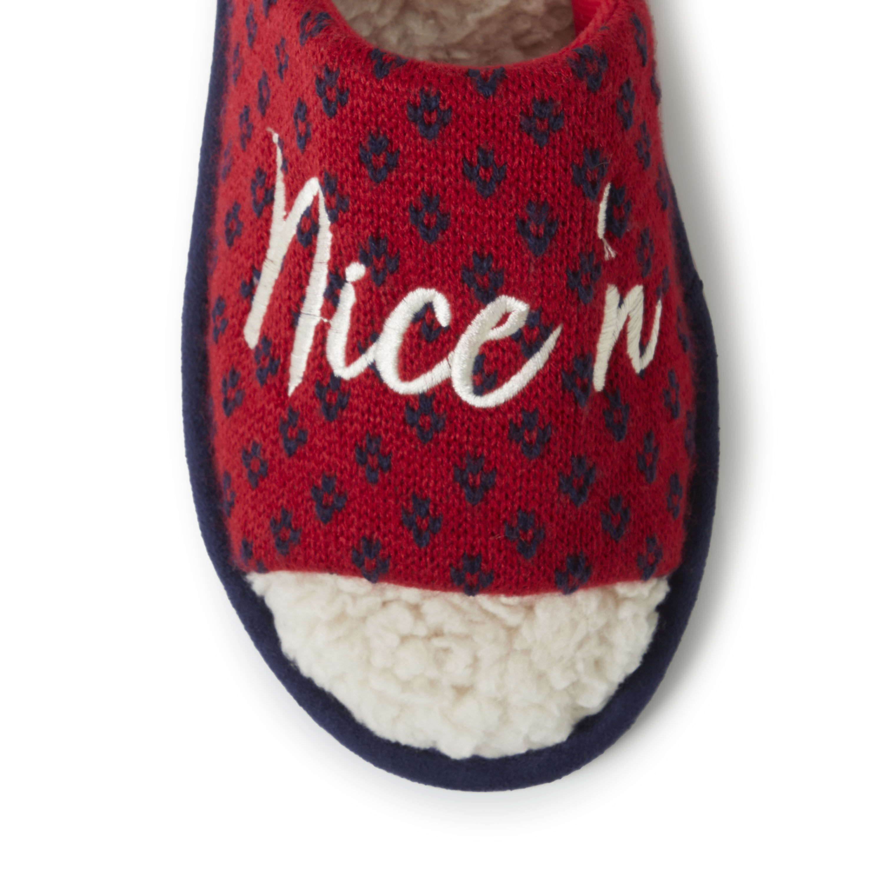Women's Holiday Slide Slippers