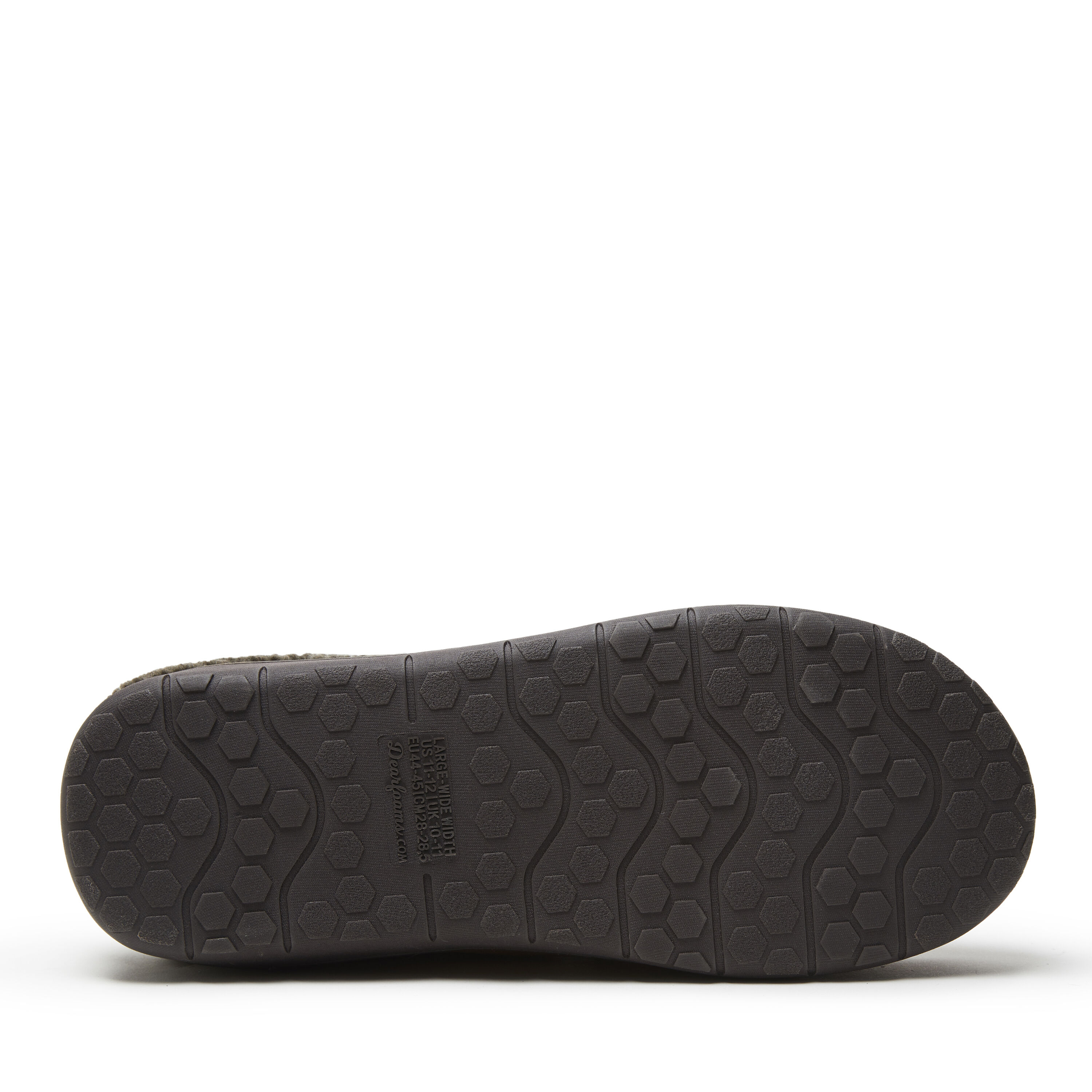 Men's dearfoams microfiber suede whipstitch outlet moccasin slippers