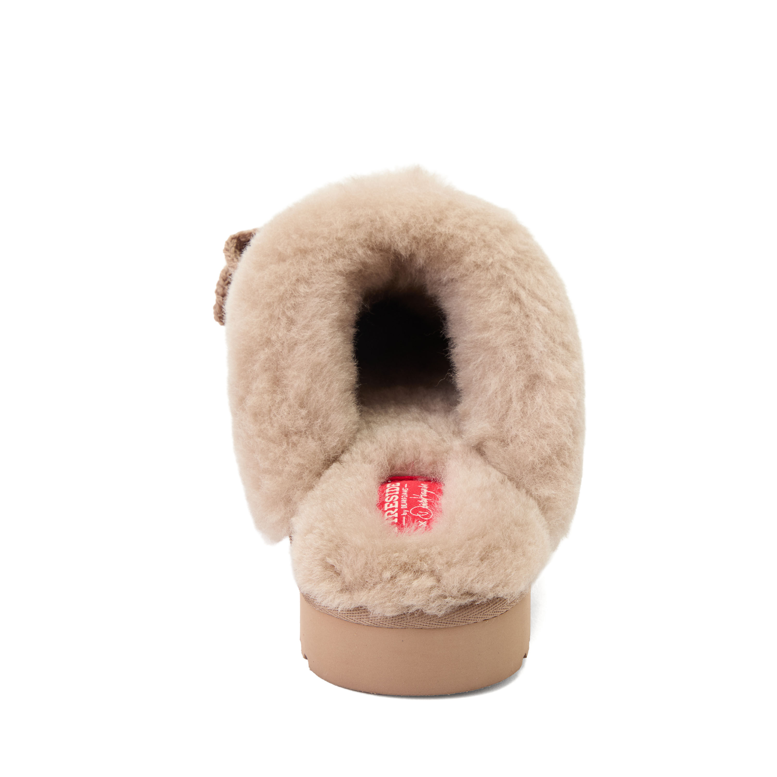 Daniella Karagach&rsquo;s Women's Fireside Suede Shearling Scuff
