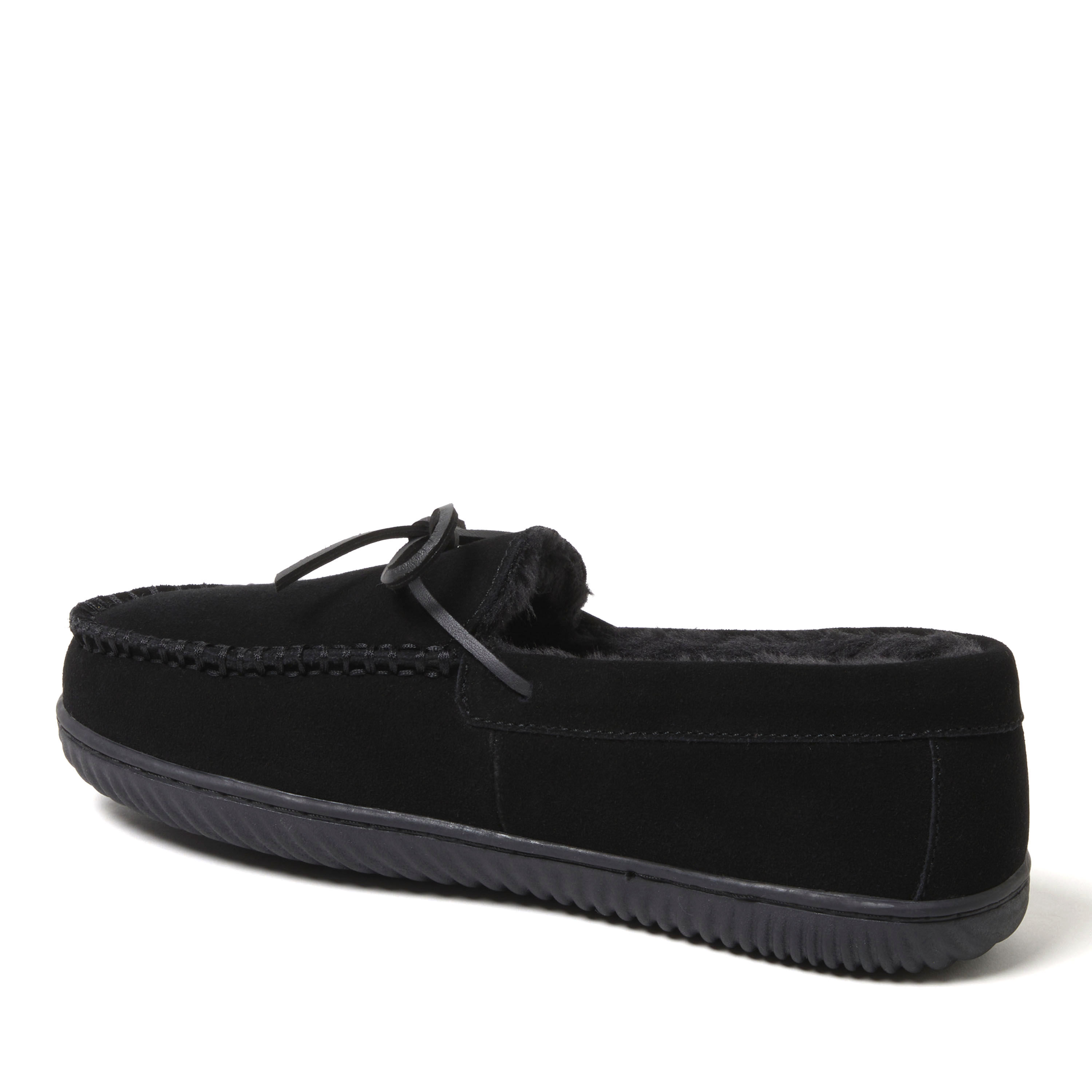 Men's Douglas Genuine Suede Moc With Tie