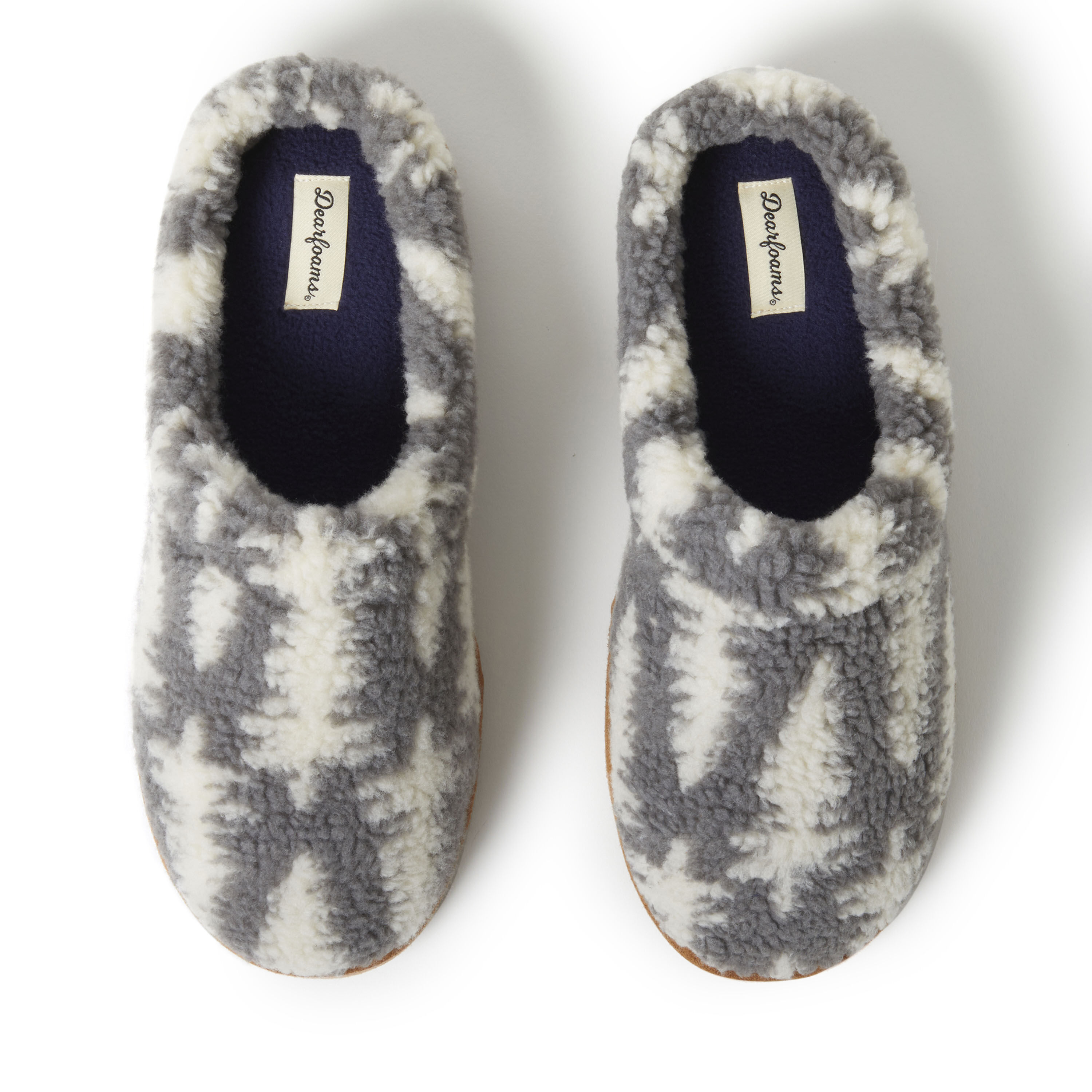 Men's Tree Pattern Clog Slippers