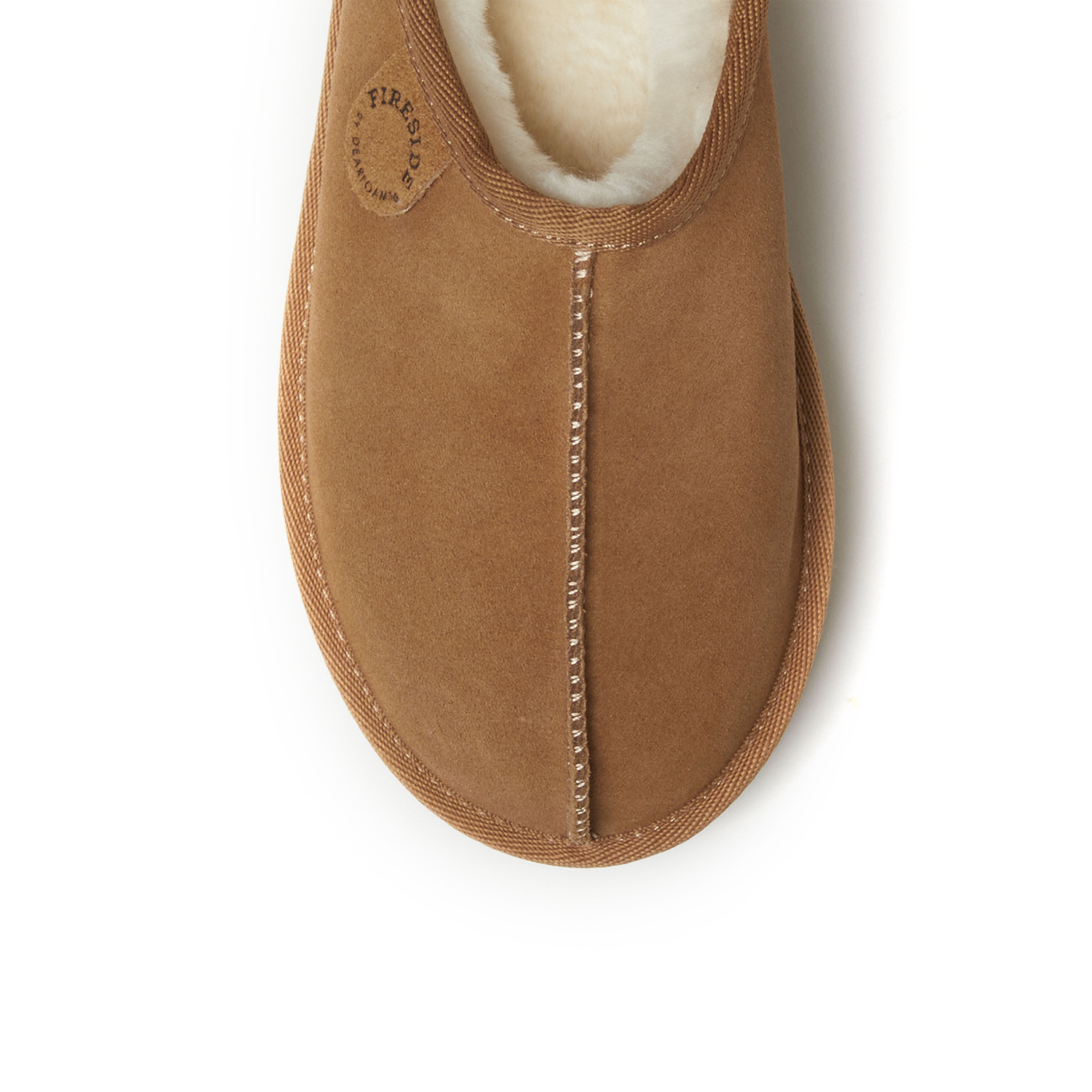 Women's Fireside by Dearfoams Queenstown Platform Genuine Shearling Clog