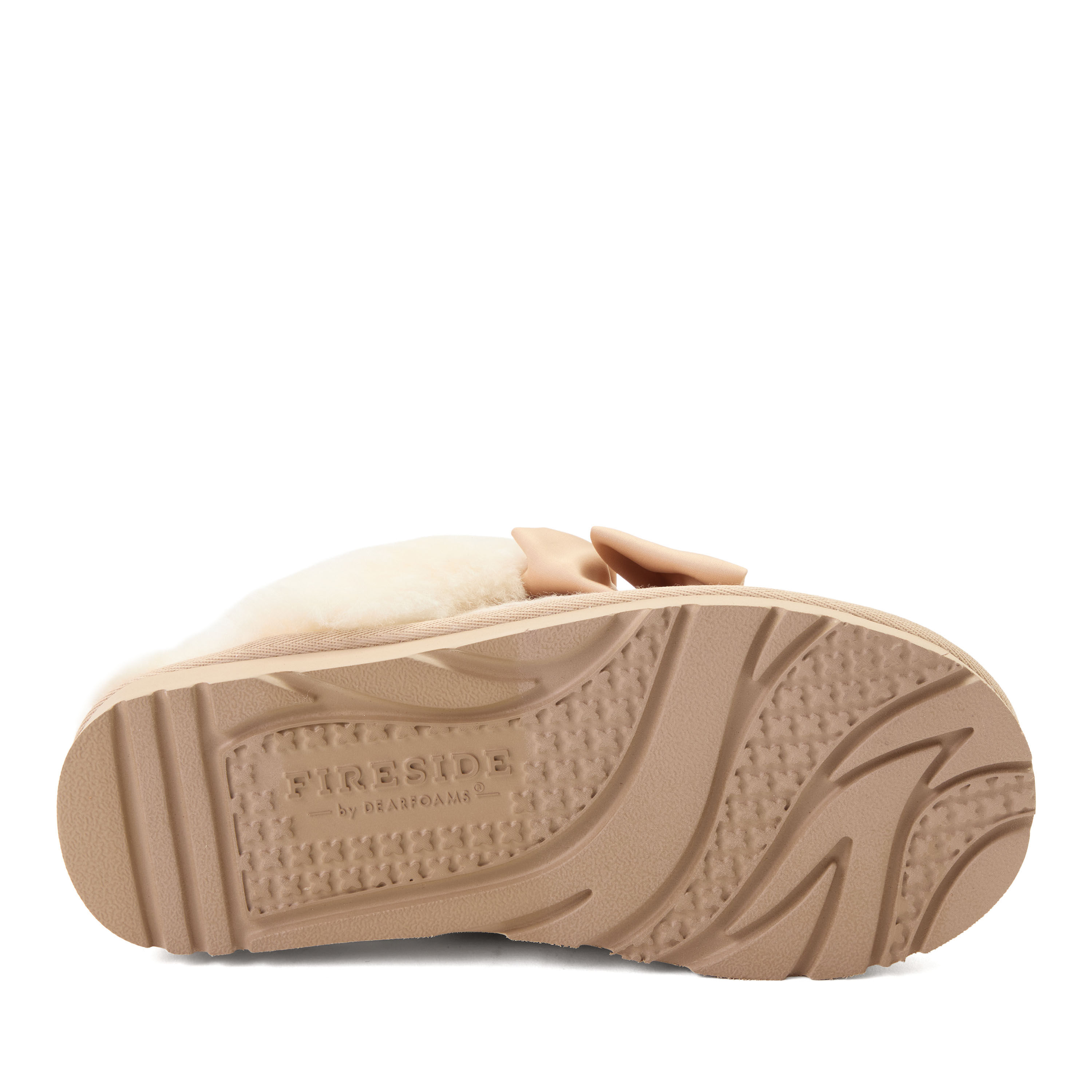 Daniella Karagach&rsquo;s Women's Fireside Knit Shearling Scuff