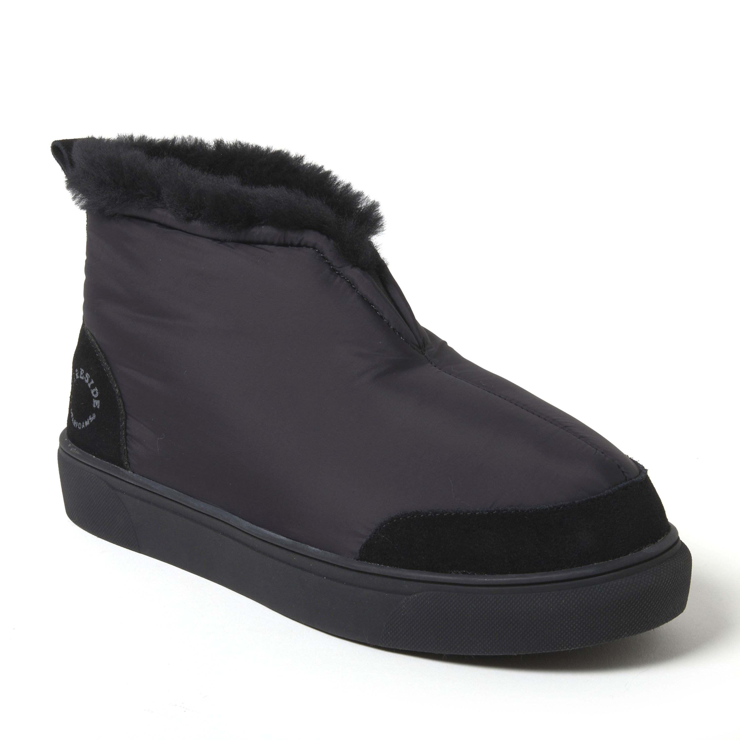 Women's Fireside by Dearfoams Shearling Warm Up Bootie