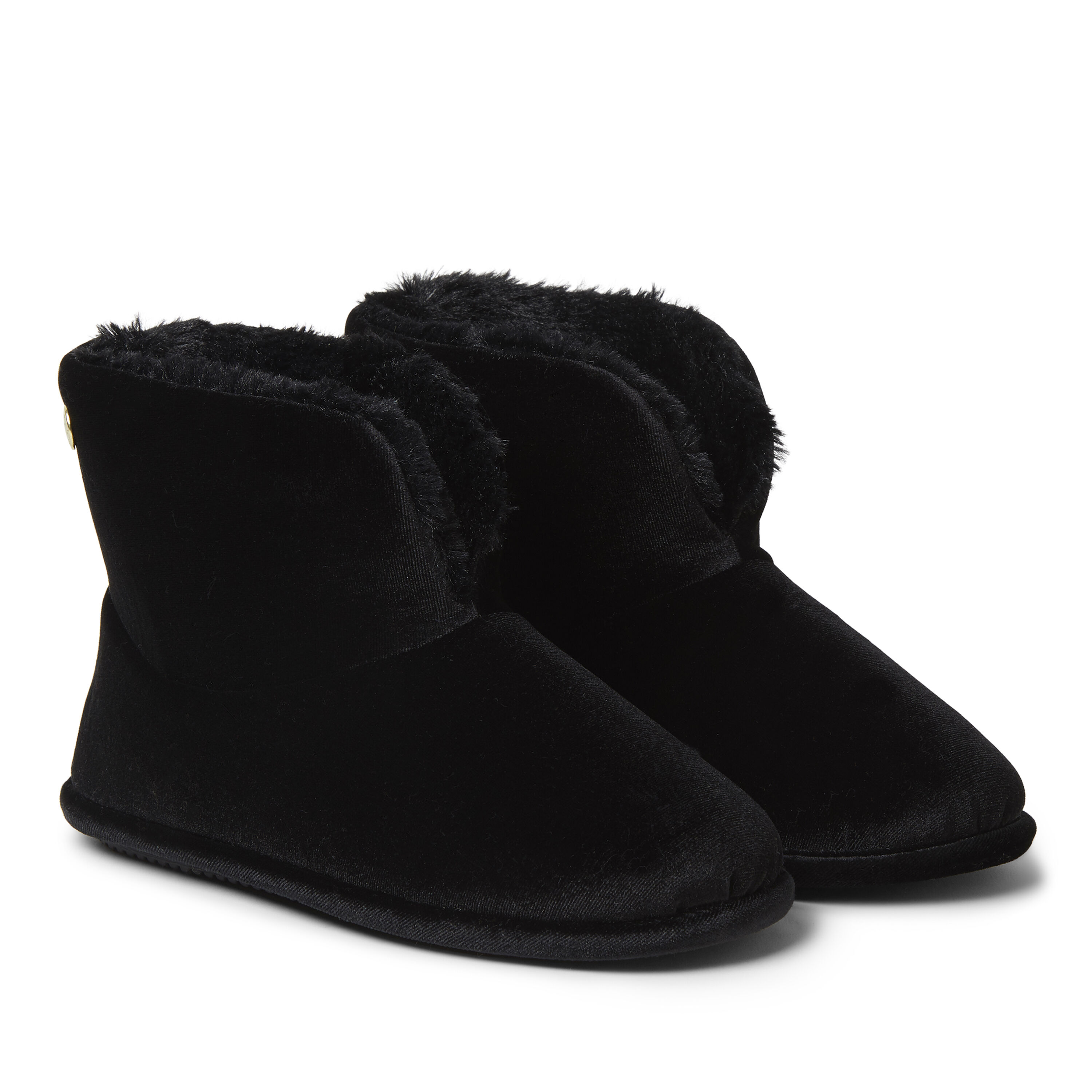 Dearfoam velour bootie sales slippers