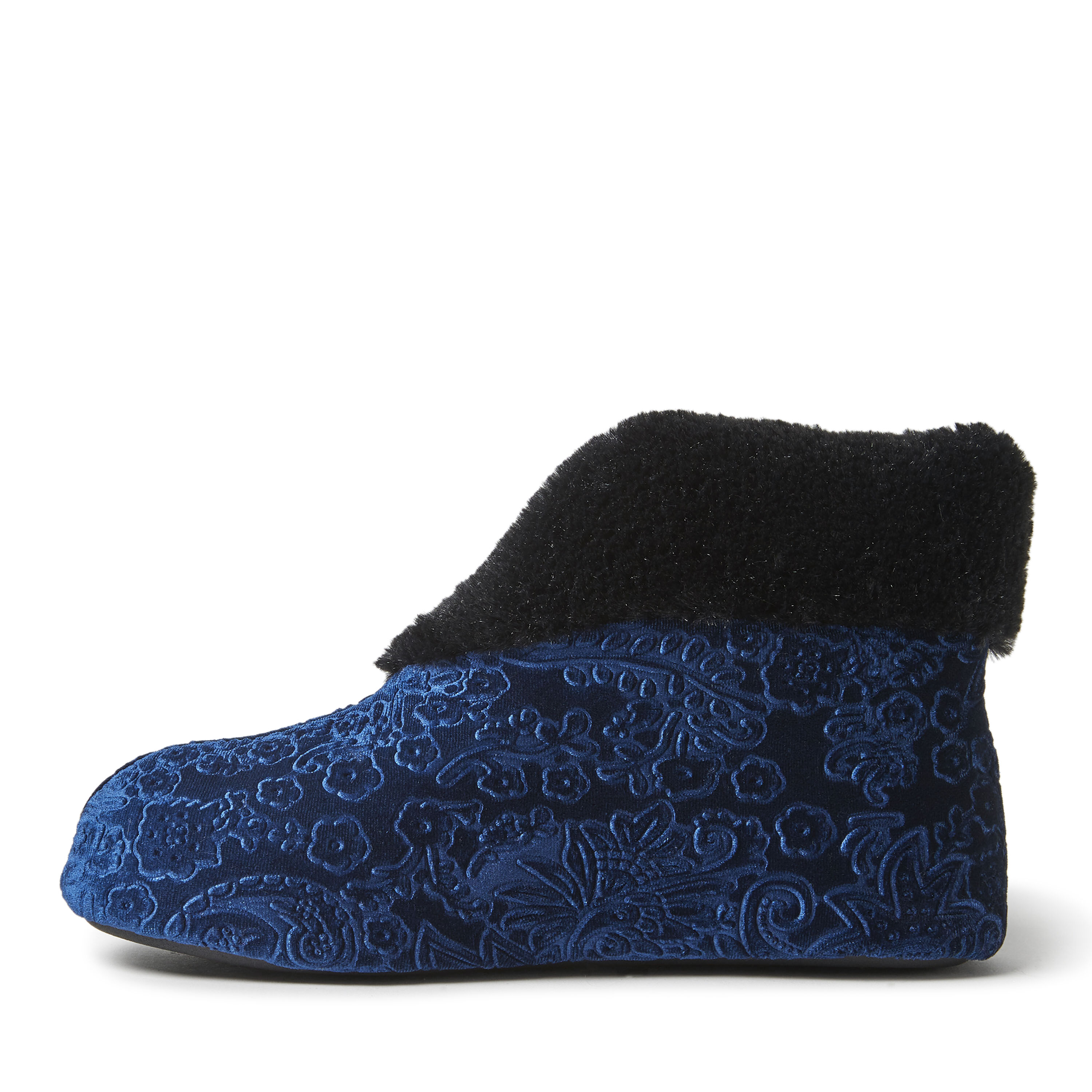 Women's Embossed Velour Bootie