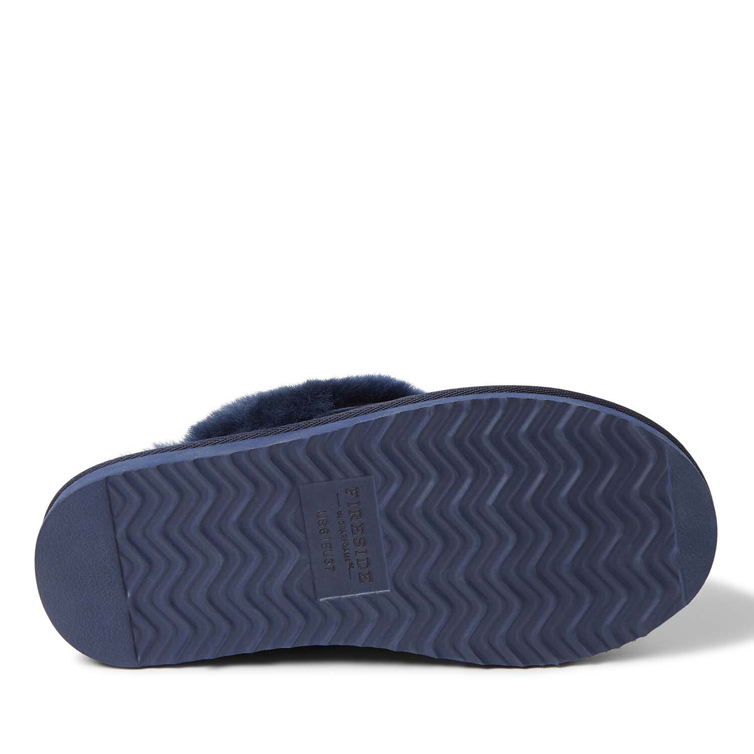 Women's Fireside by Dearfoams Sydney Genuine Shearling Scuff Slipper