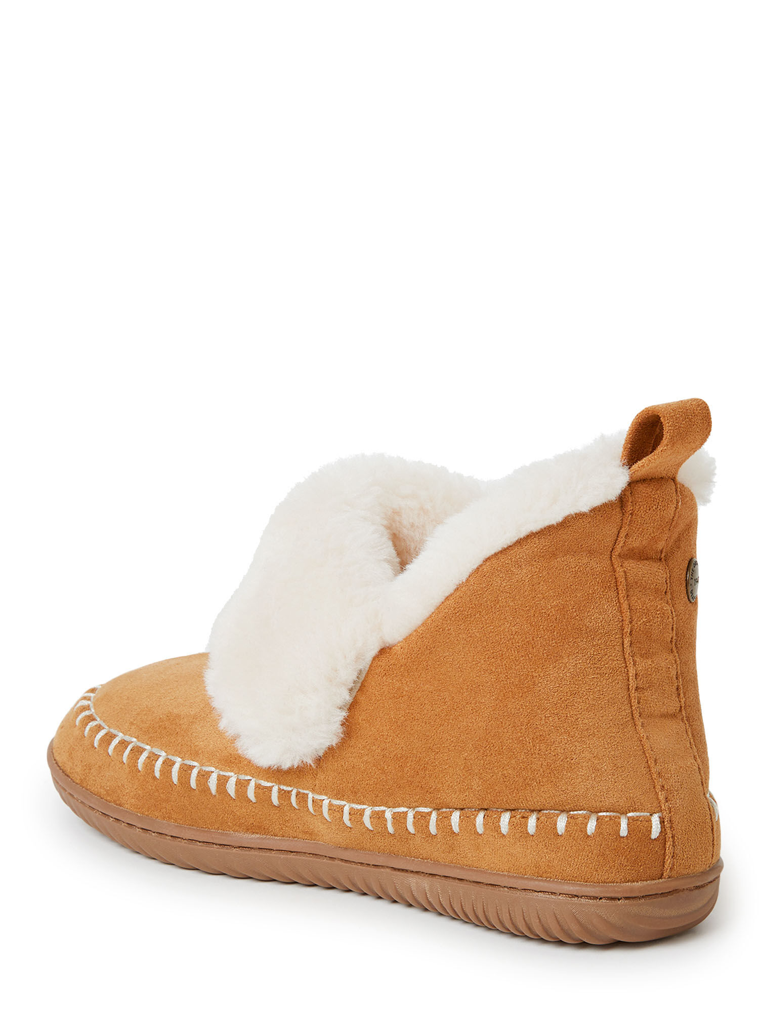 Women's dearfoams sierra microsuede bootie slippers 2025