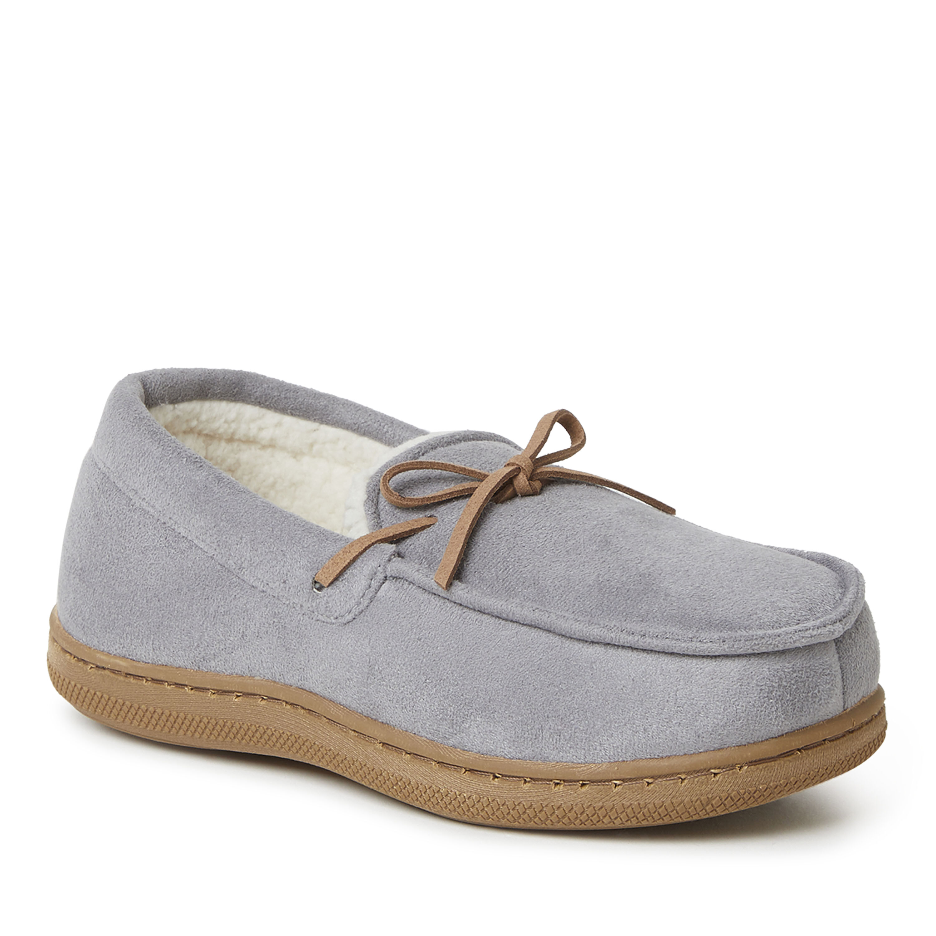 Kids Moccasin with Tie Slipper