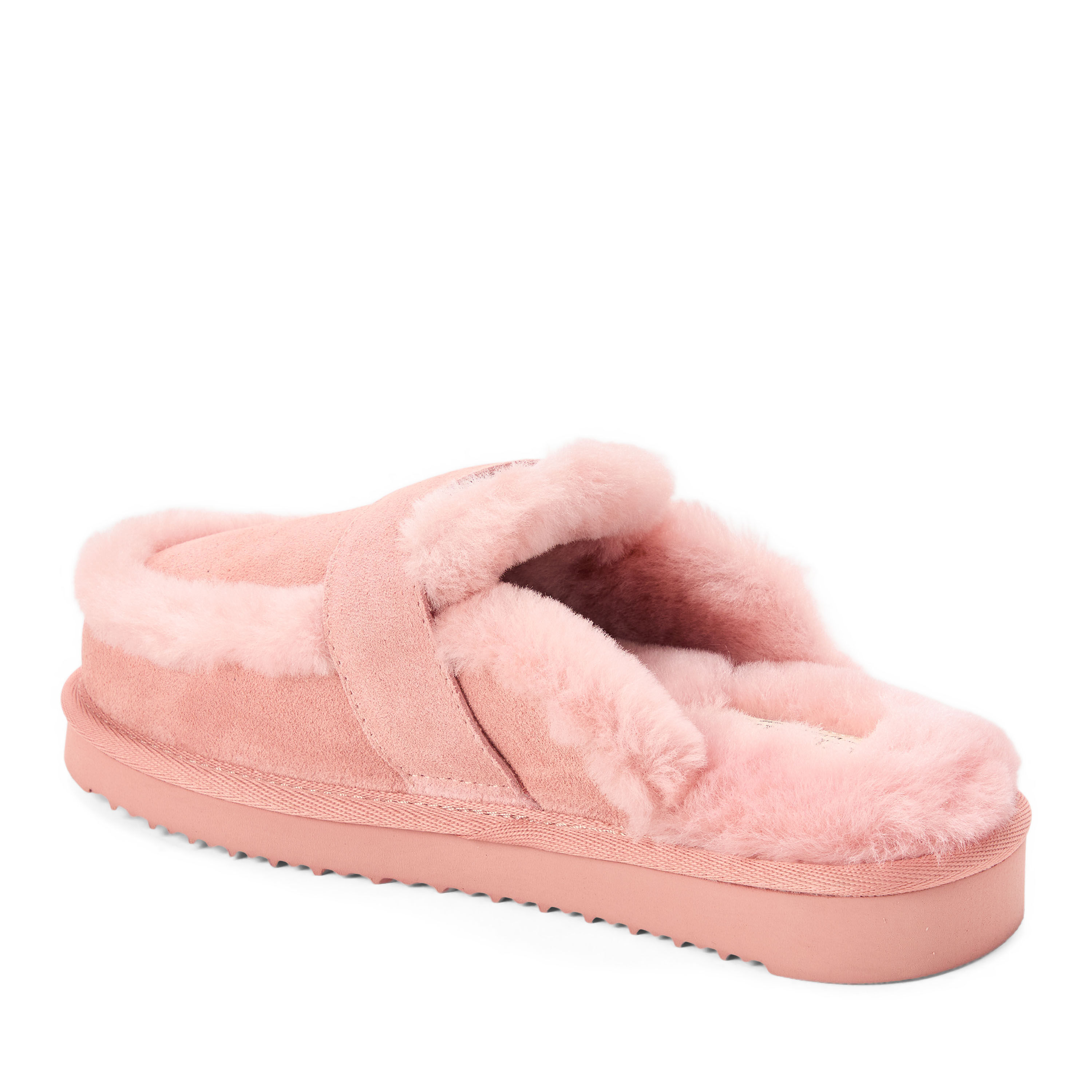 Women's Fireside by Dearfoams Richmond Genuine Shearling Scuff