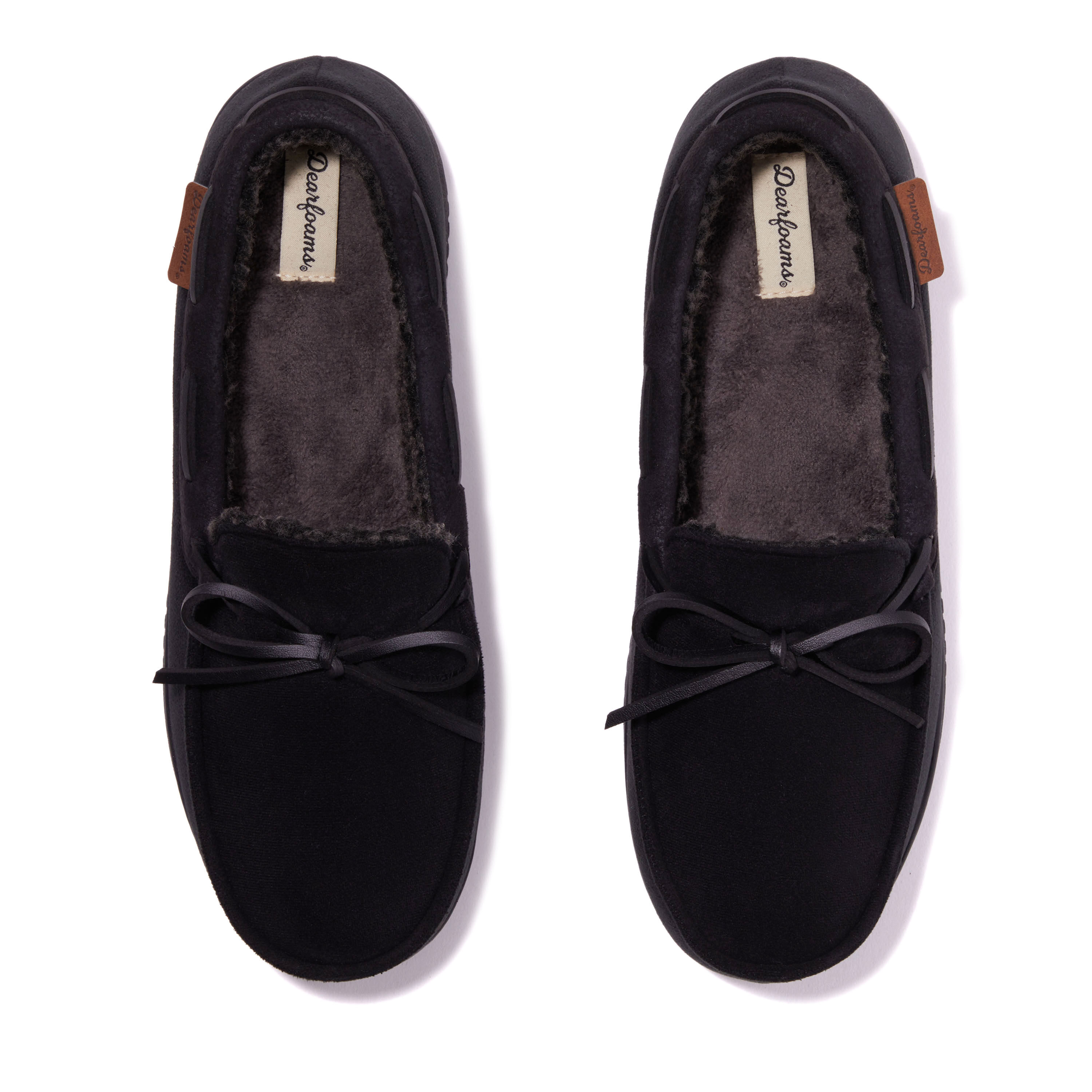 Mens dearfoam moccasin slippers shop