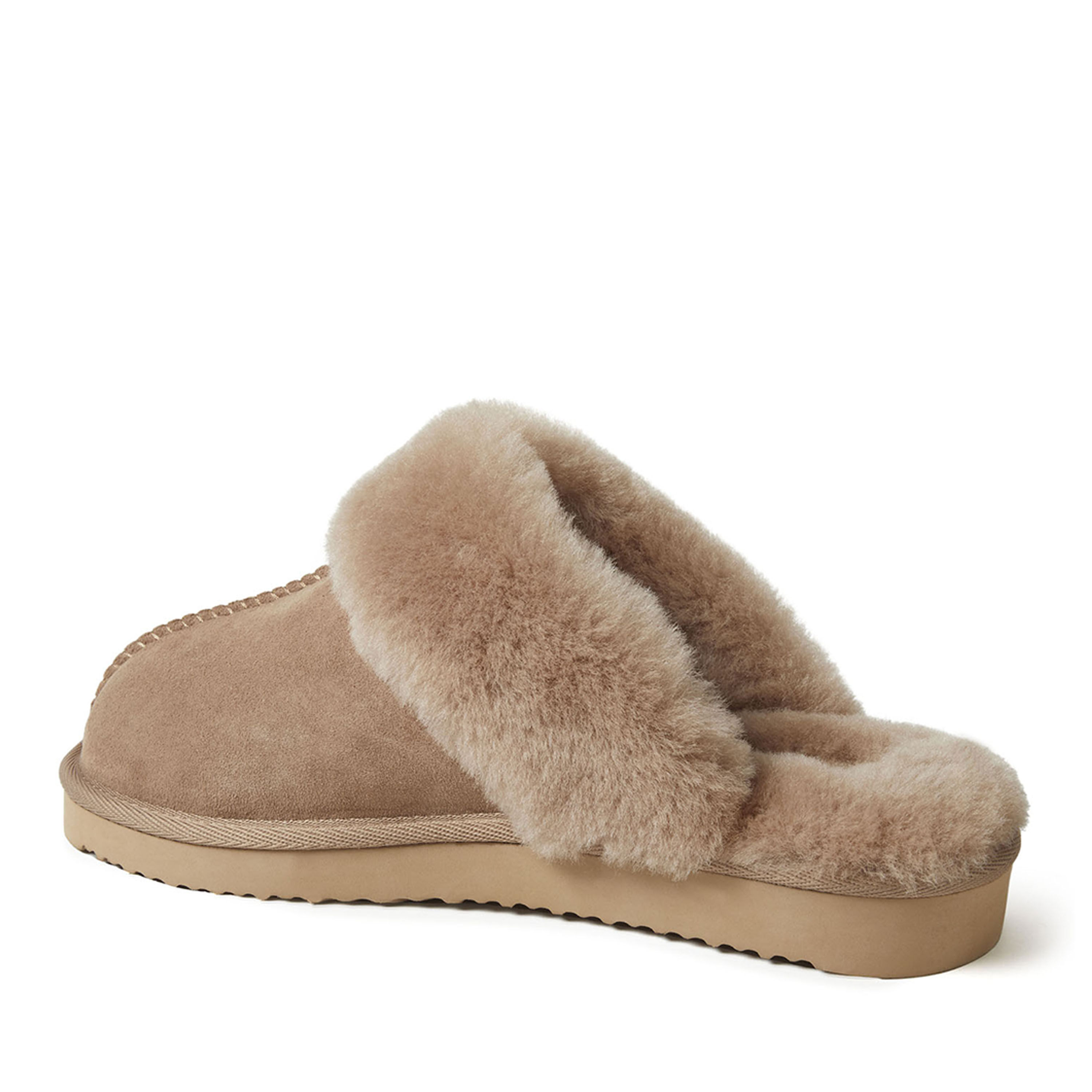 Women's Fireside by Dearfoams Sydney Genuine Shearling Scuff Slipper