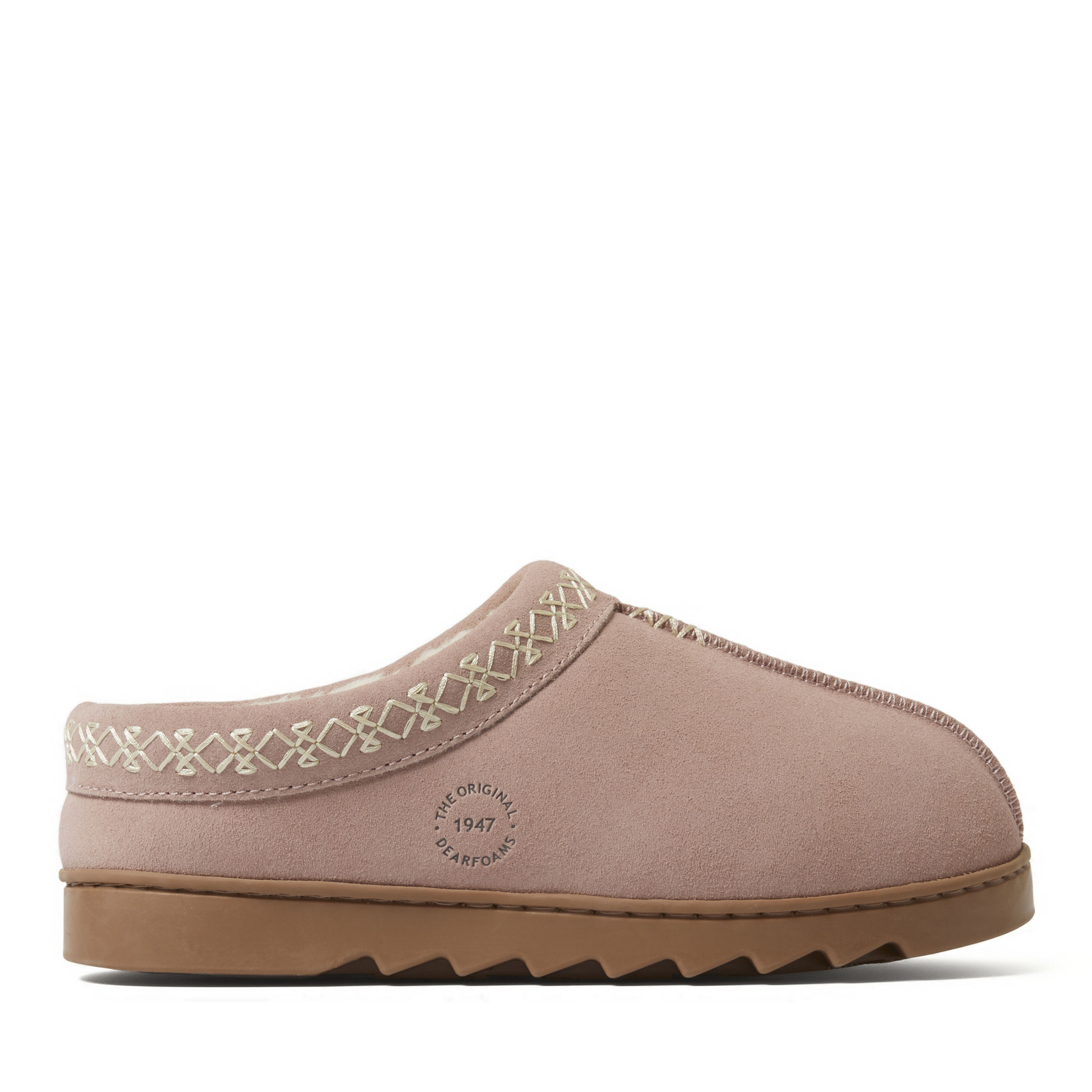 Women's Doreen Genuine Suede Clog with Embroidery