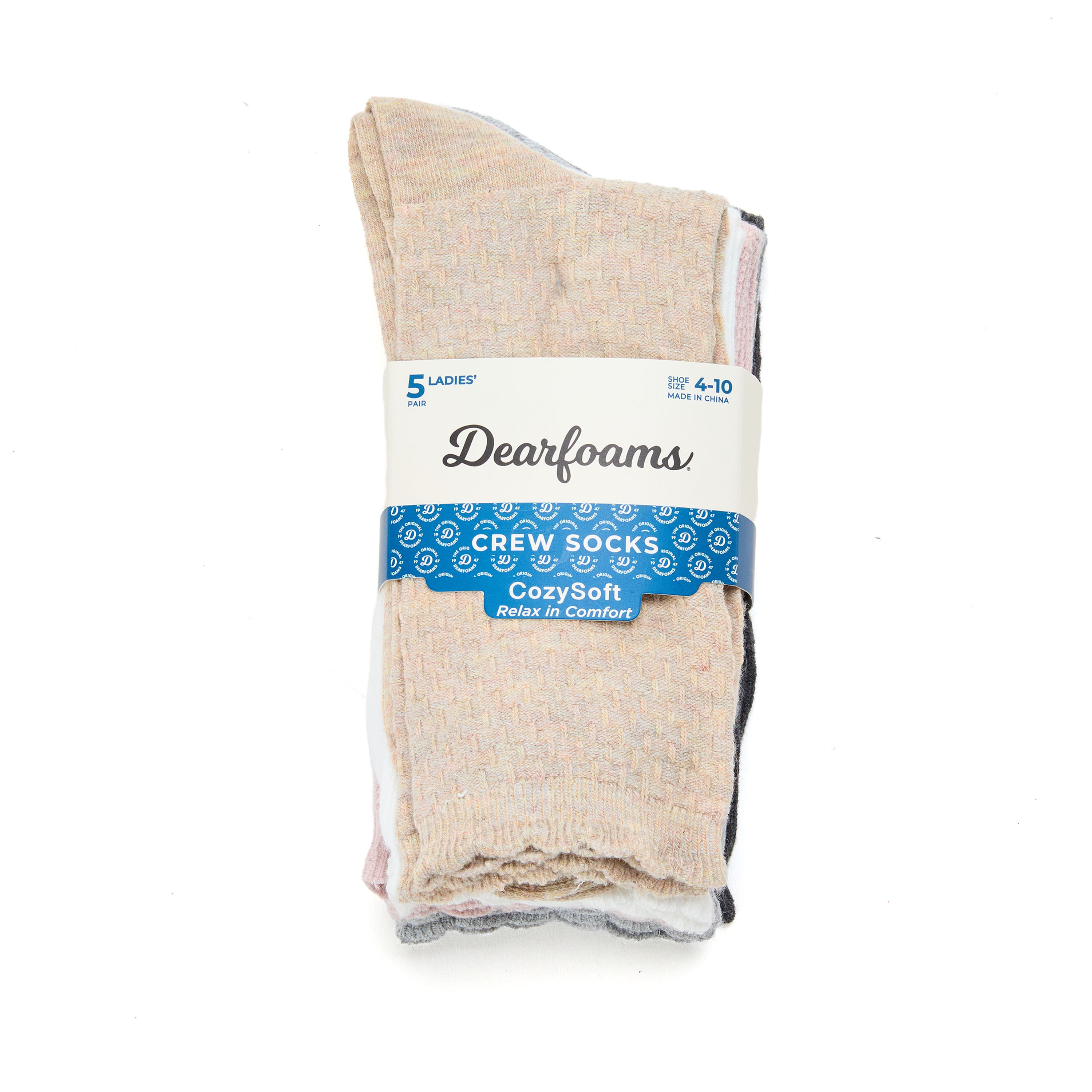 Women's Crew Socks 5 Pack