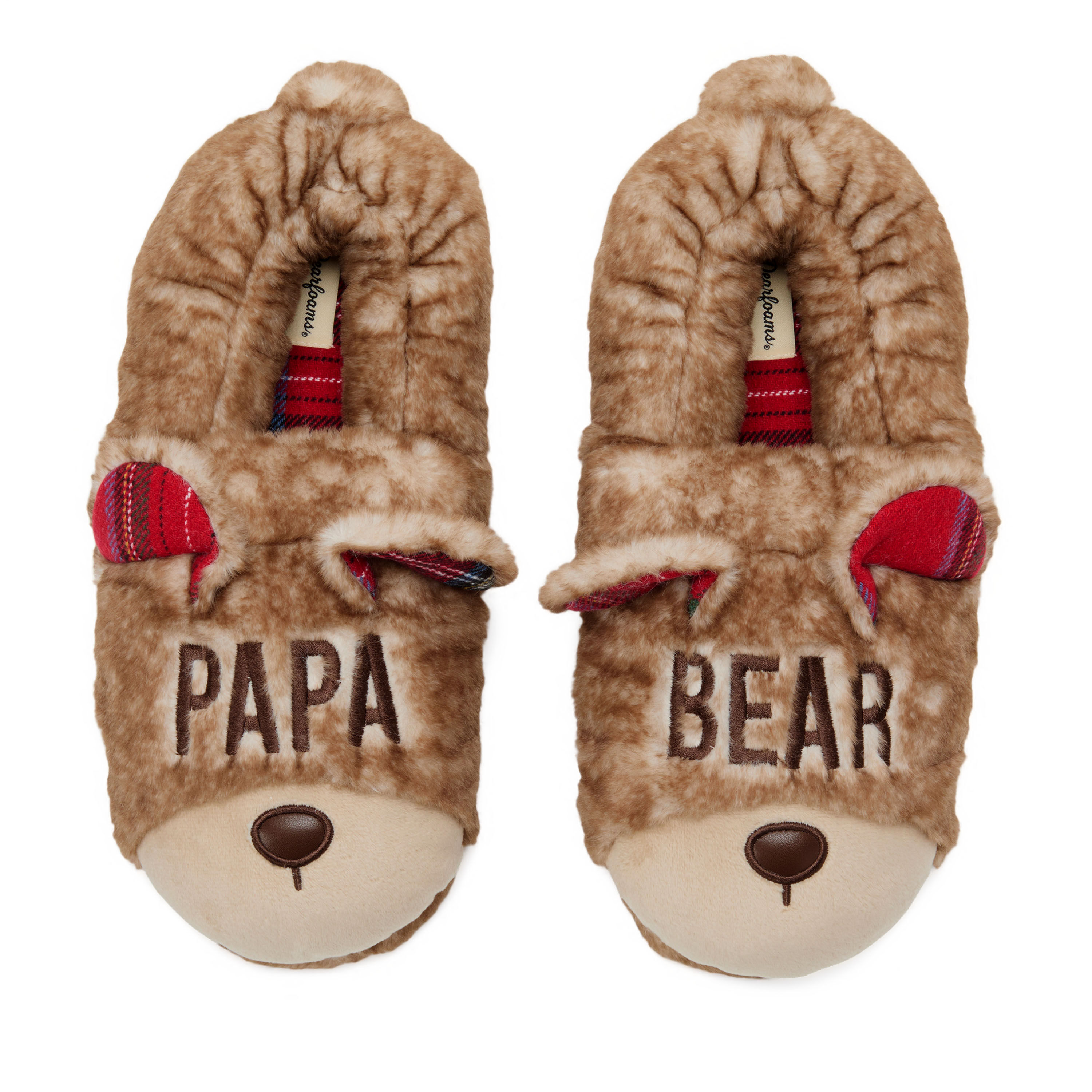 Papa Bear Holiday Pajama & Slippers Set