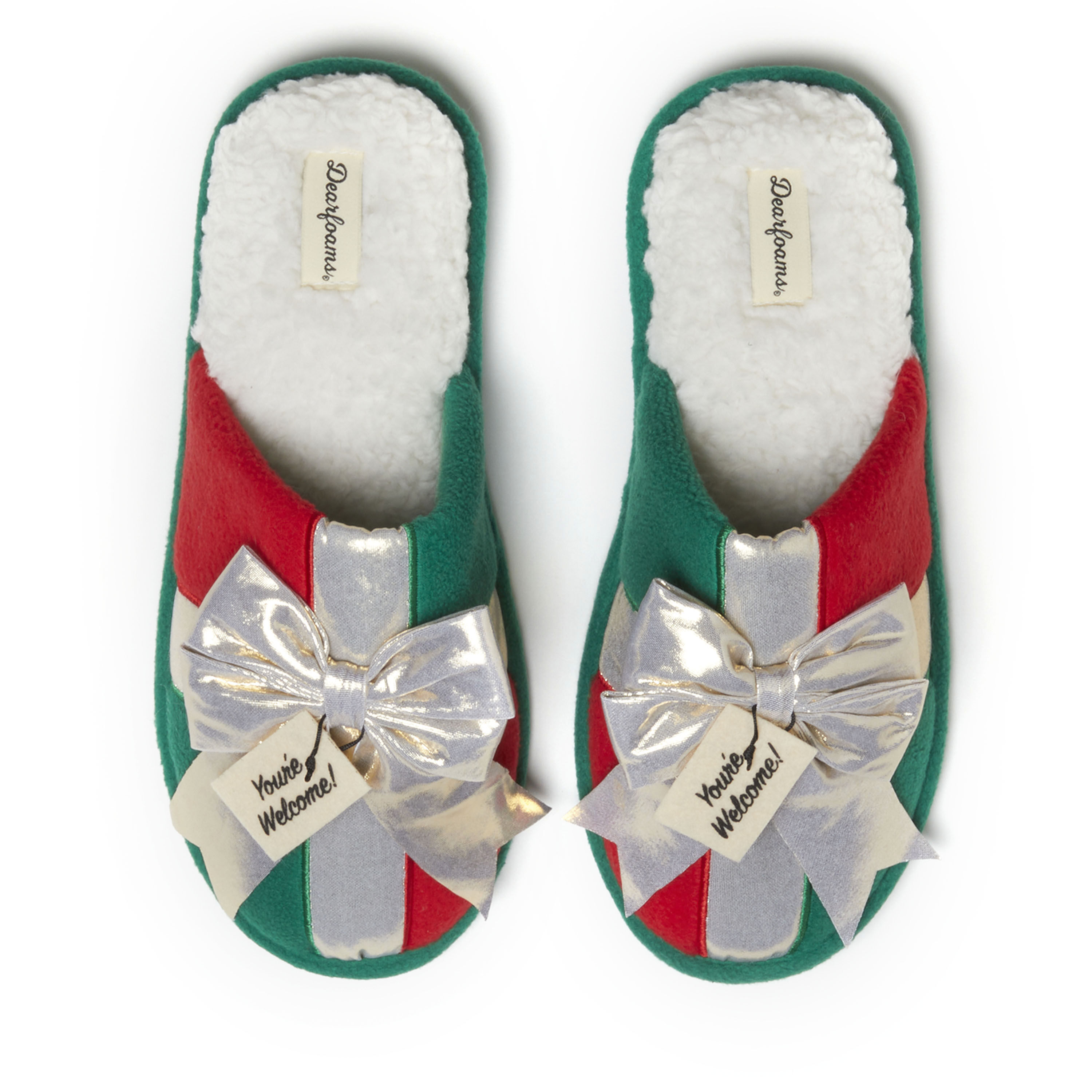 Holiday slippers discount