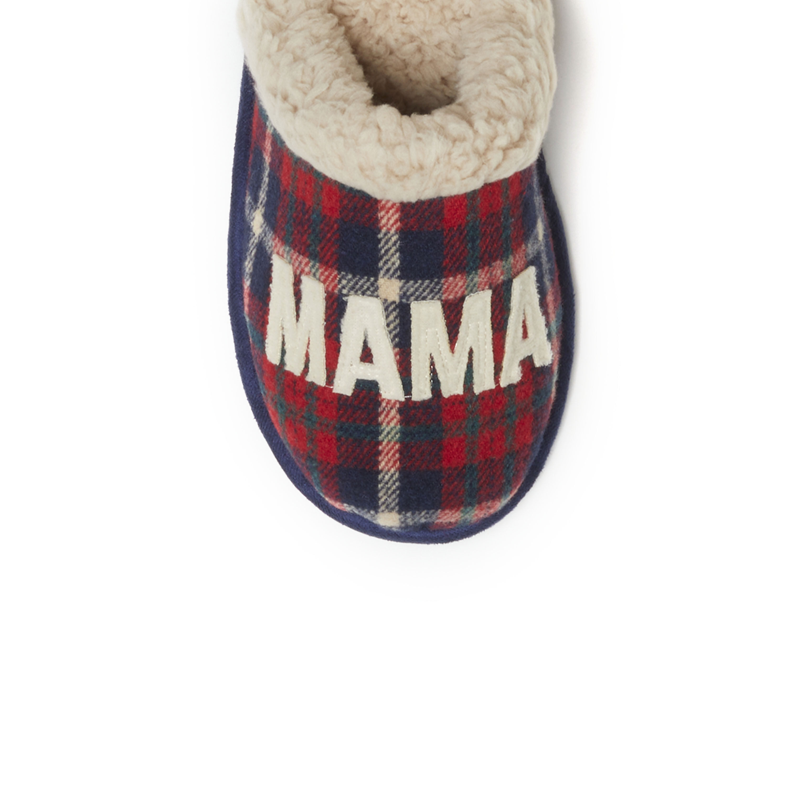 Women's Mama Bear Plaid Scuff