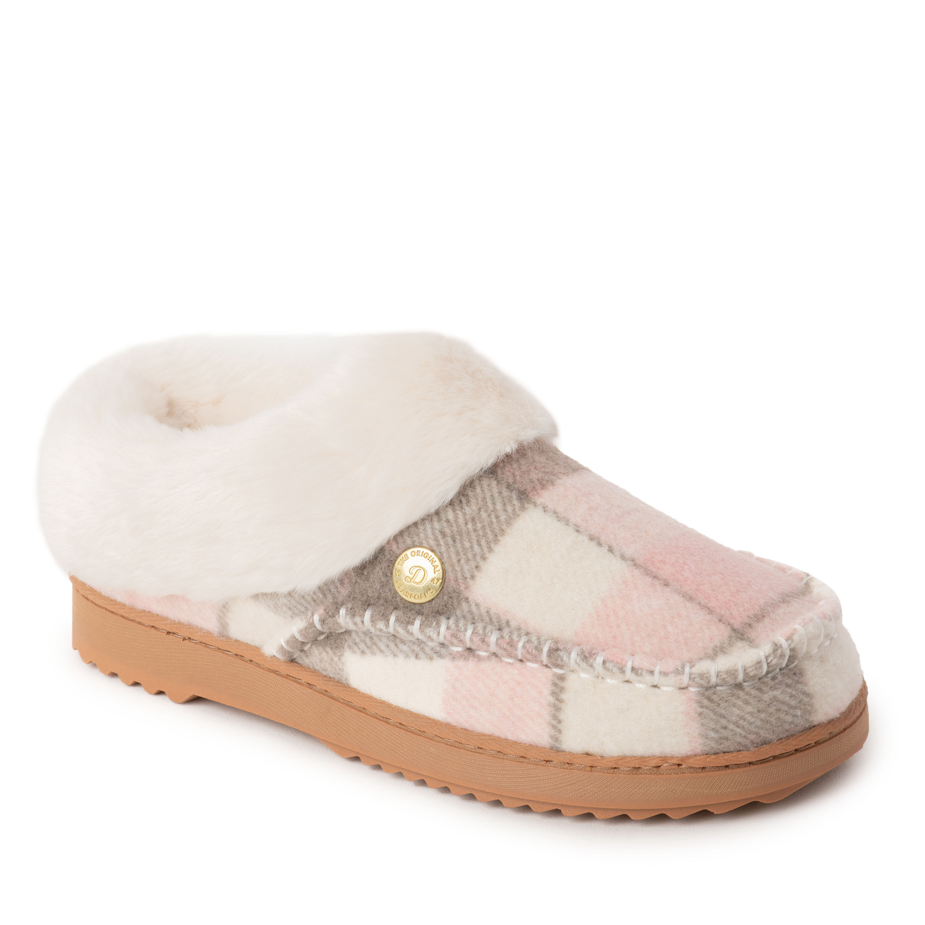 Women's Nyla Plaid Moc Toe Clog