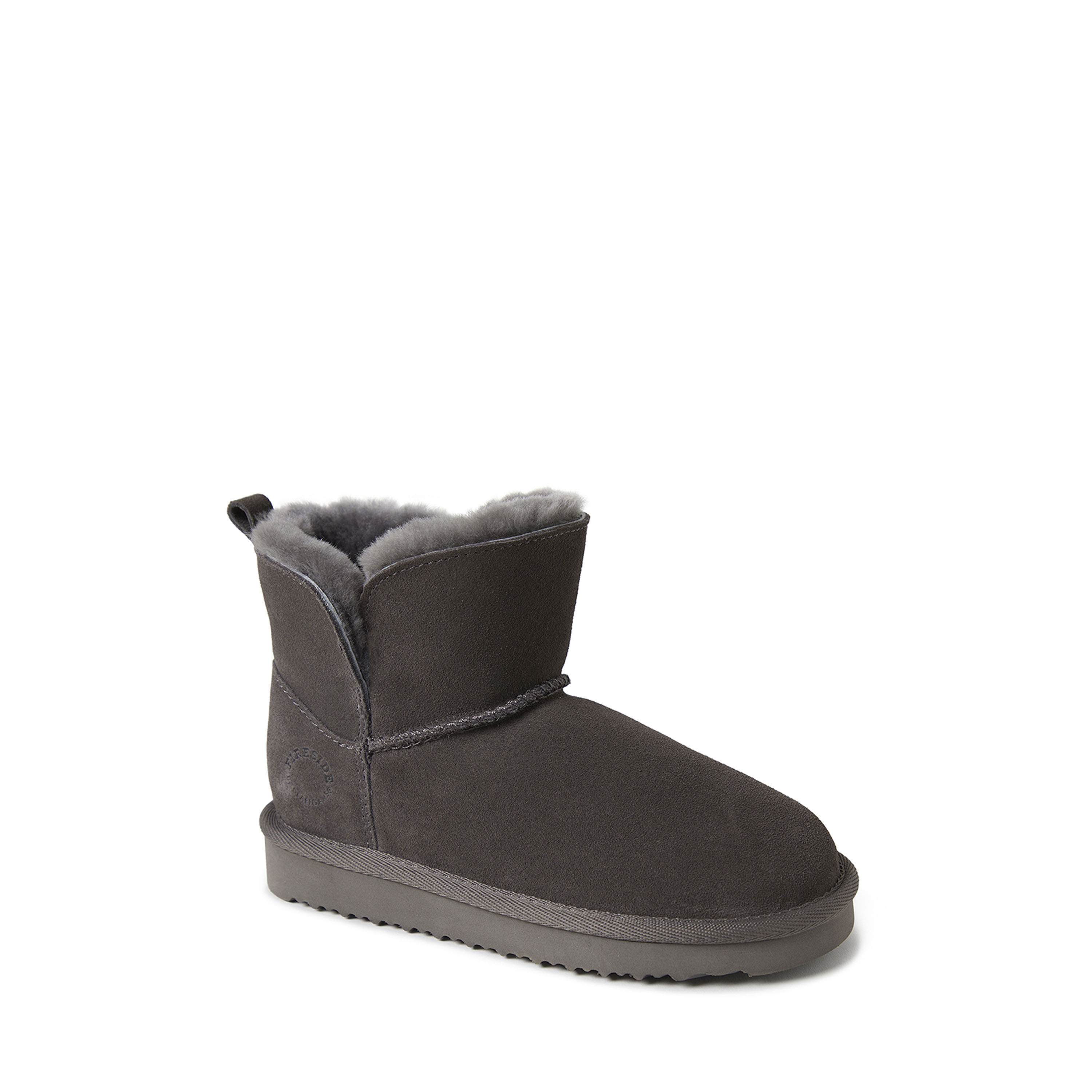Kid's Fireside by Dearfoams Bunbury Genuine Shearling Boot