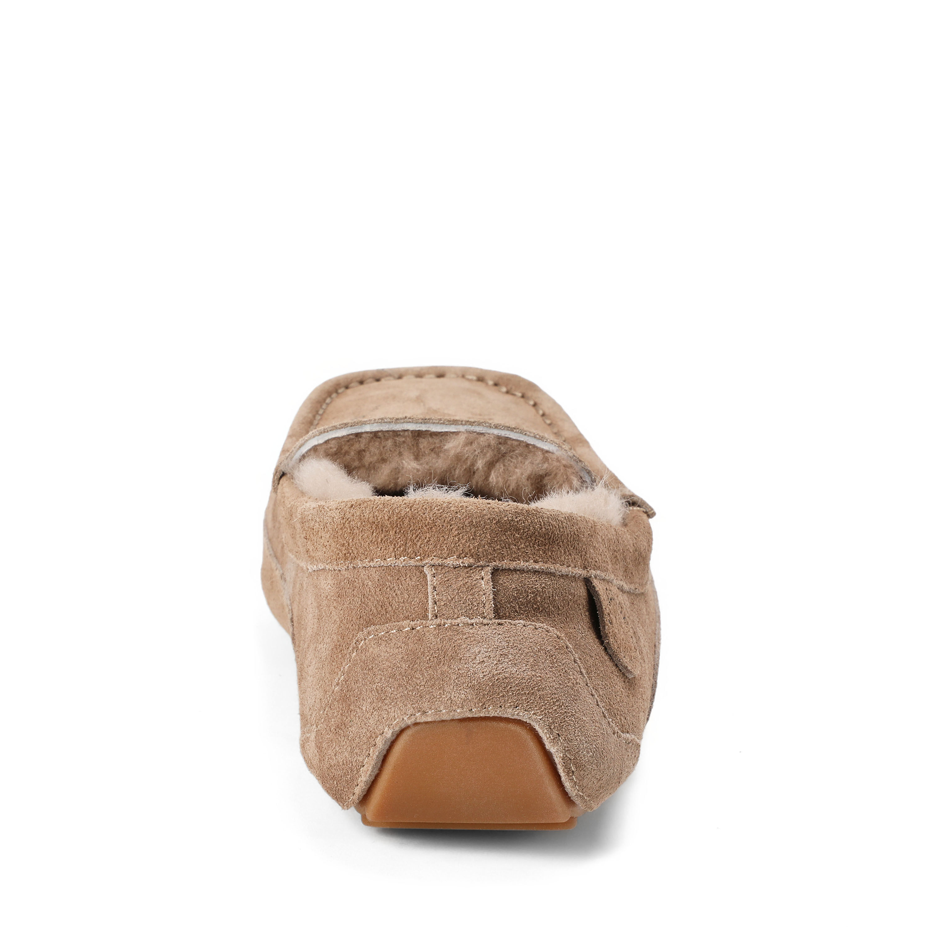 Men's Fireside by Dearfoams Melbourne Genuine Shearling Moccasin Slipper
