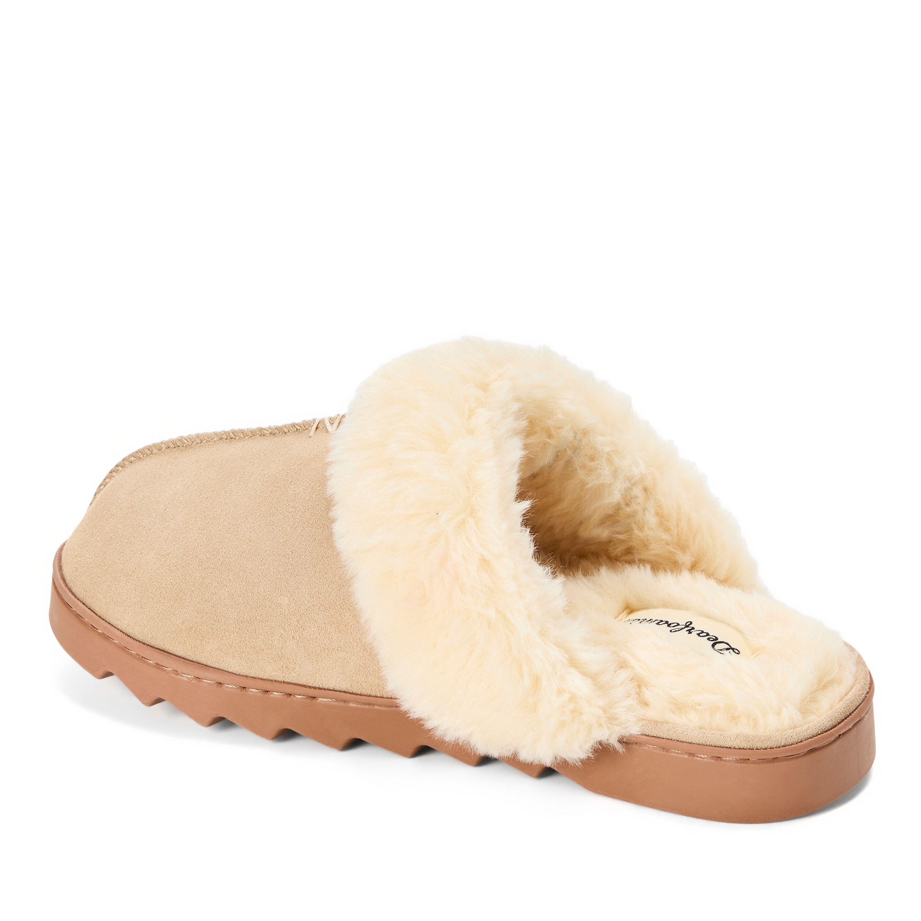 Women's Helena Genuine Suede Scuff With Prayer Seam