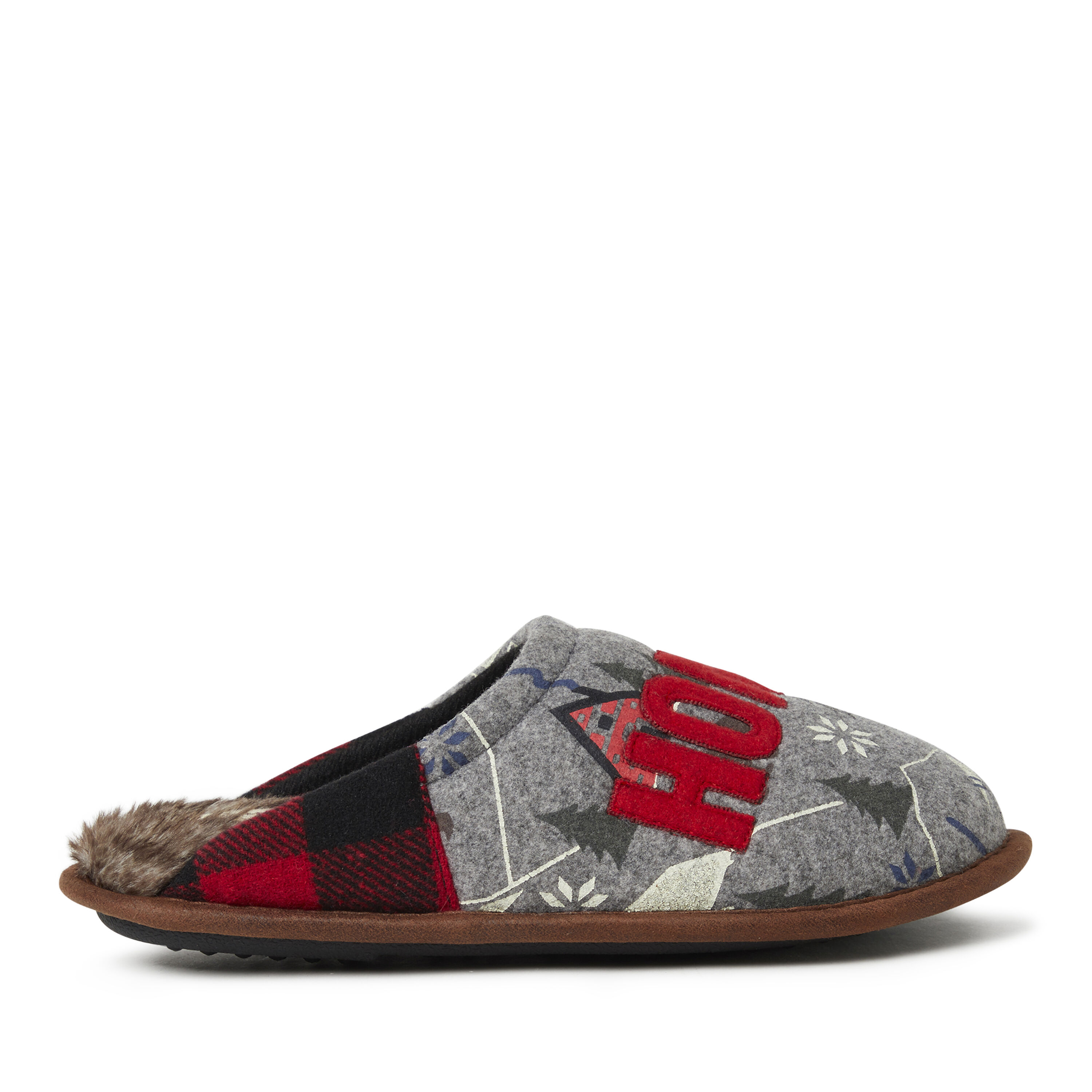 Unisex Family Mood Bear Scuff Slipper