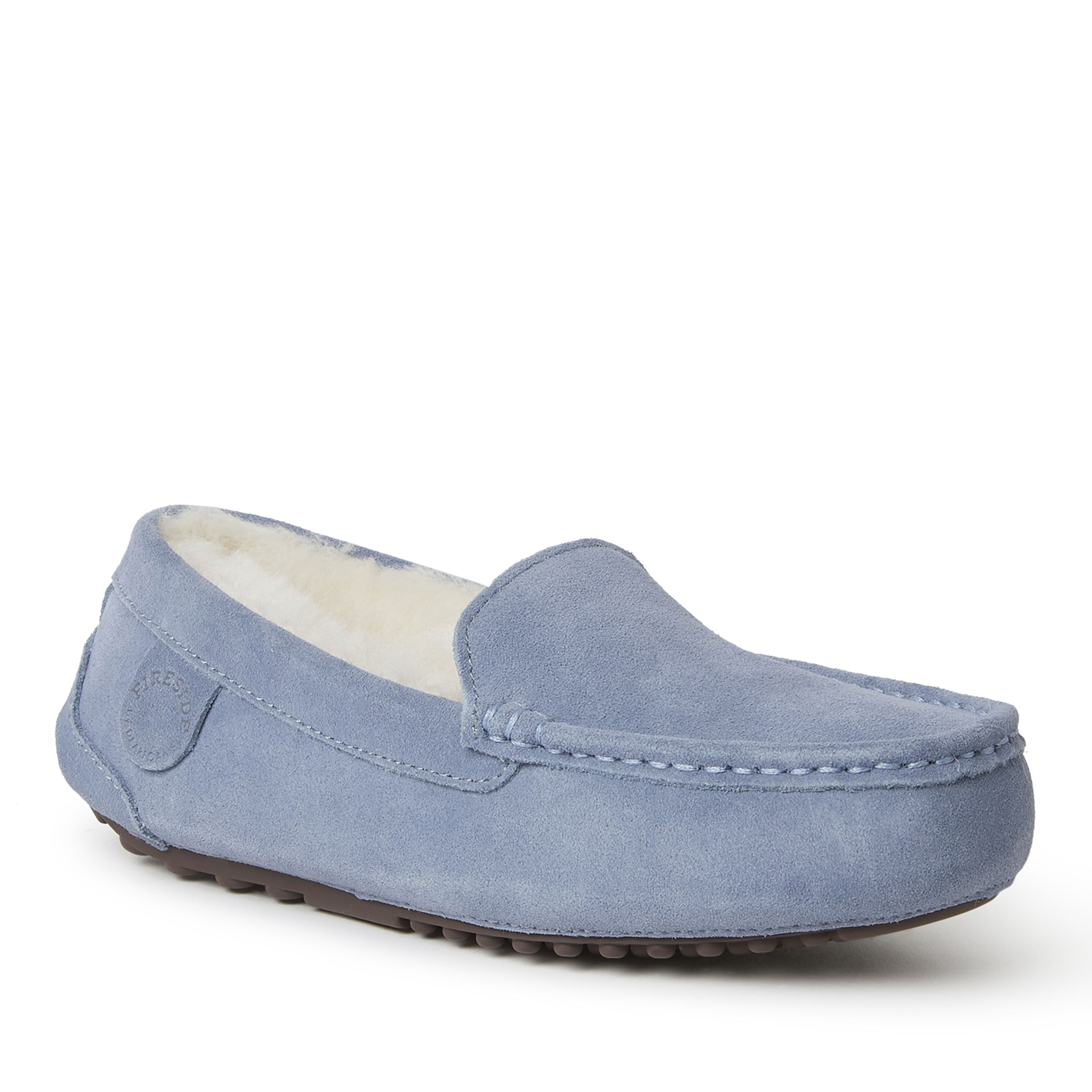 Women s Fireside by Dearfoams Mel Genuine Shearling Moccasin