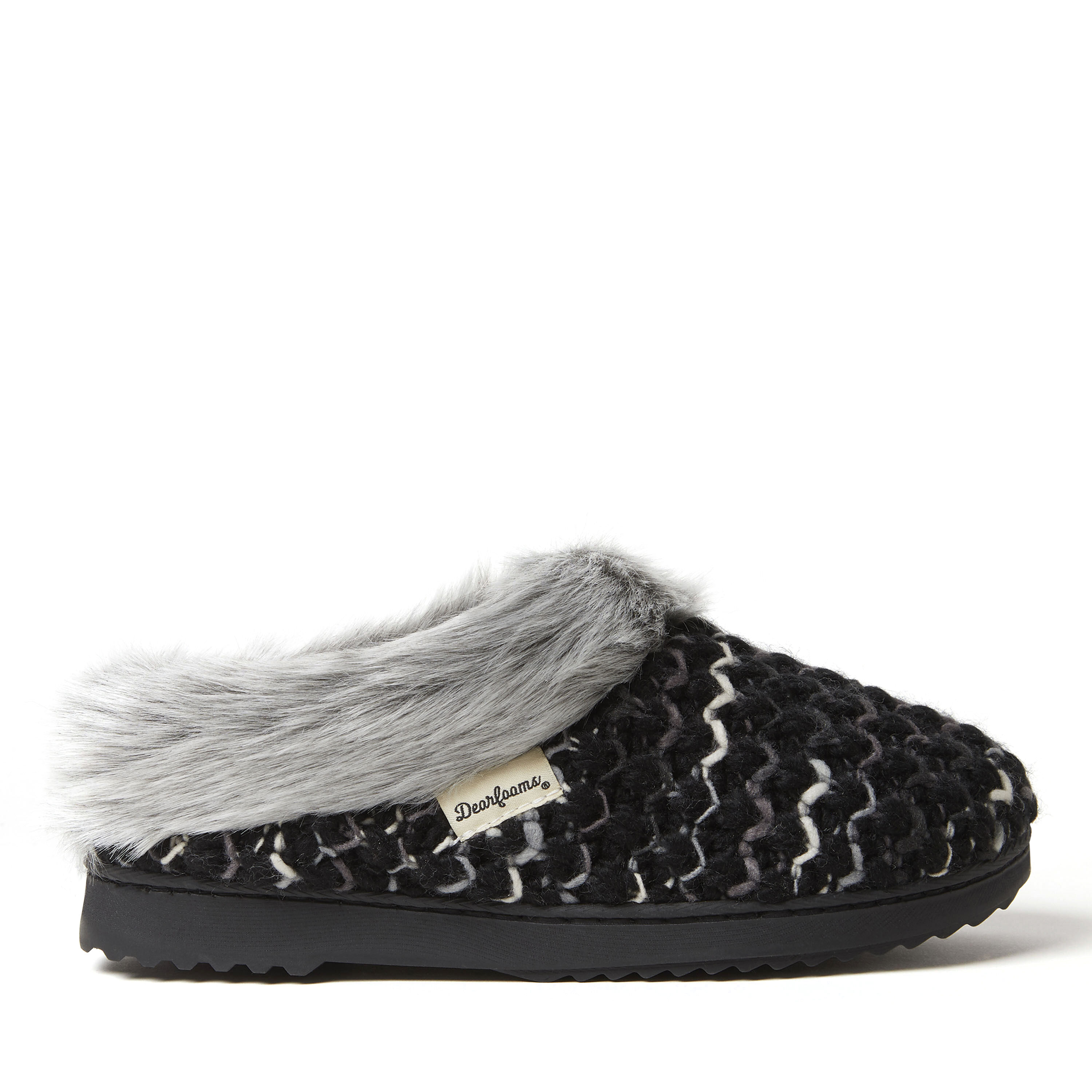 Women's Hannah Textured Knit Clog Slipper