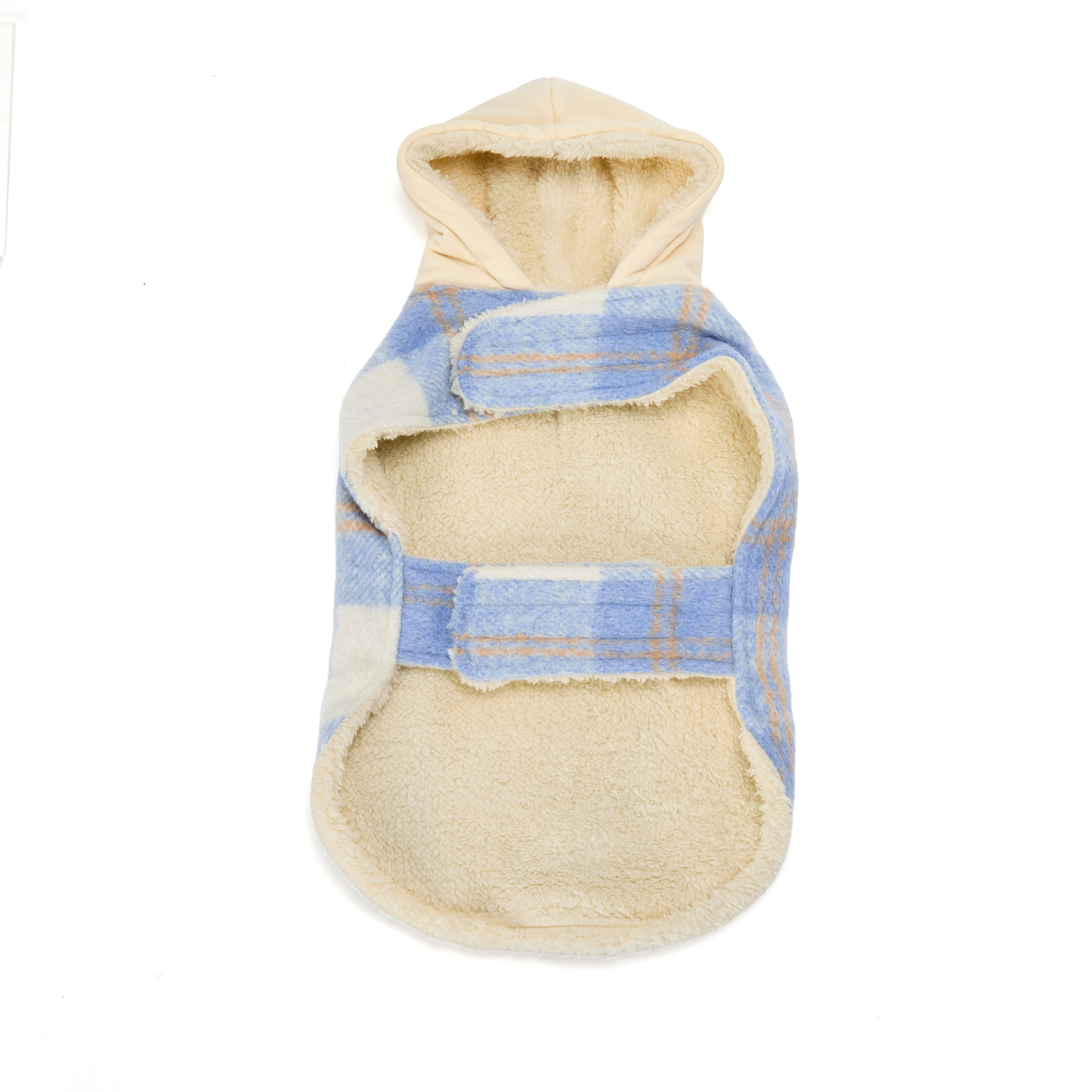 Woven Plaid Dog Jacket