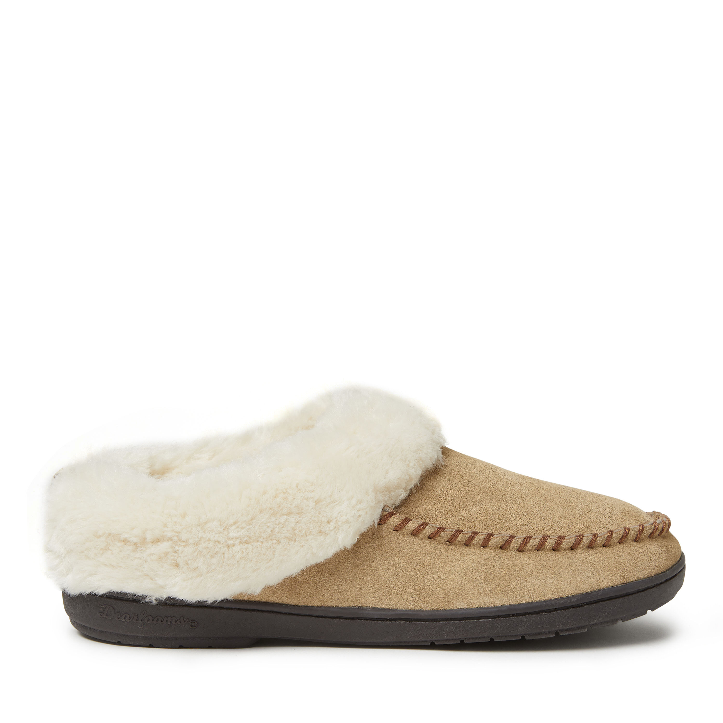 Women's Genuine Suede Moc Toe Clog