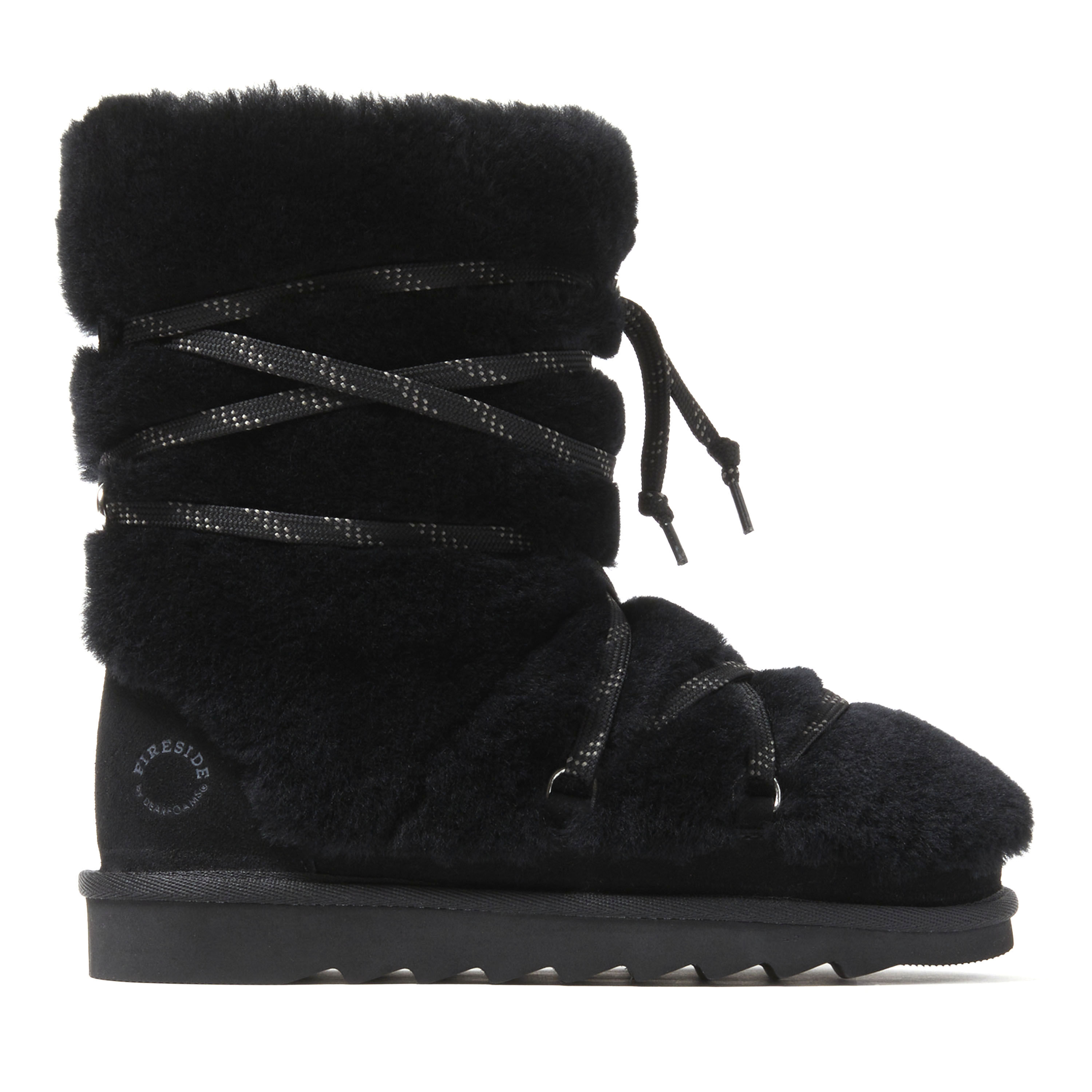 Women's Fireside by Dearfoams Kalamunda Genuine Shearling Boot