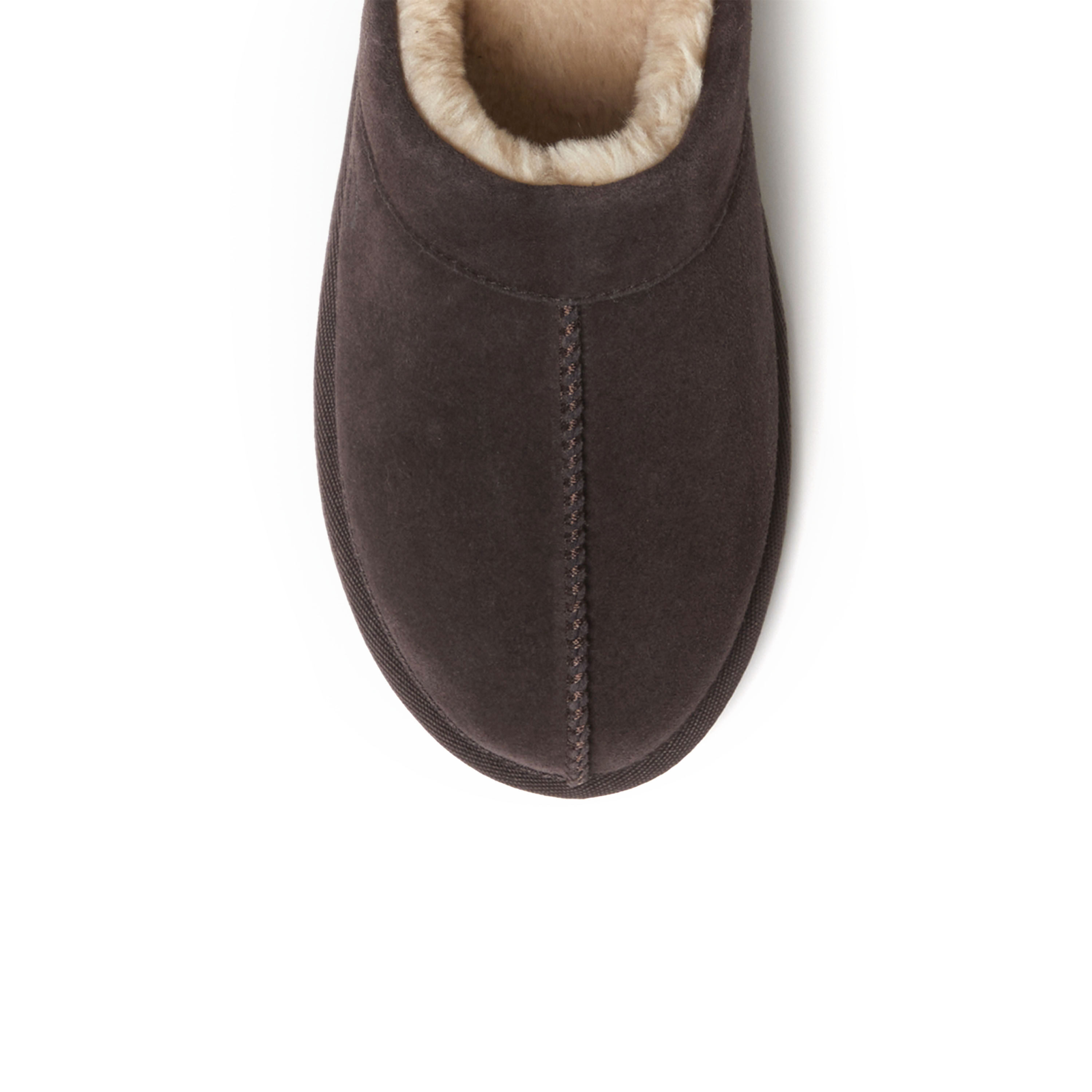 Men's Kirk Genuine Suede Scuff With Prayer Seam