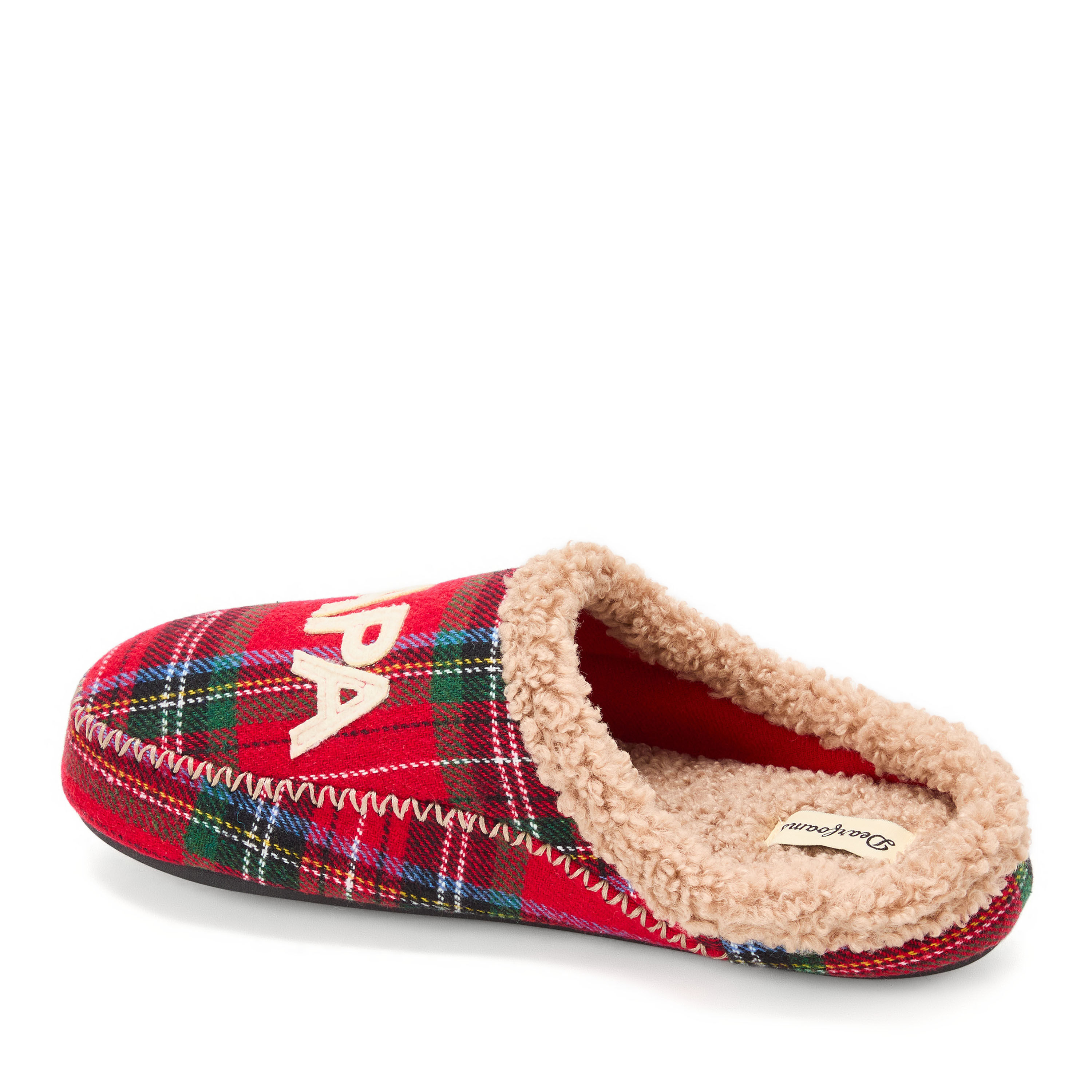 Men's Papa Bear Plaid Clog