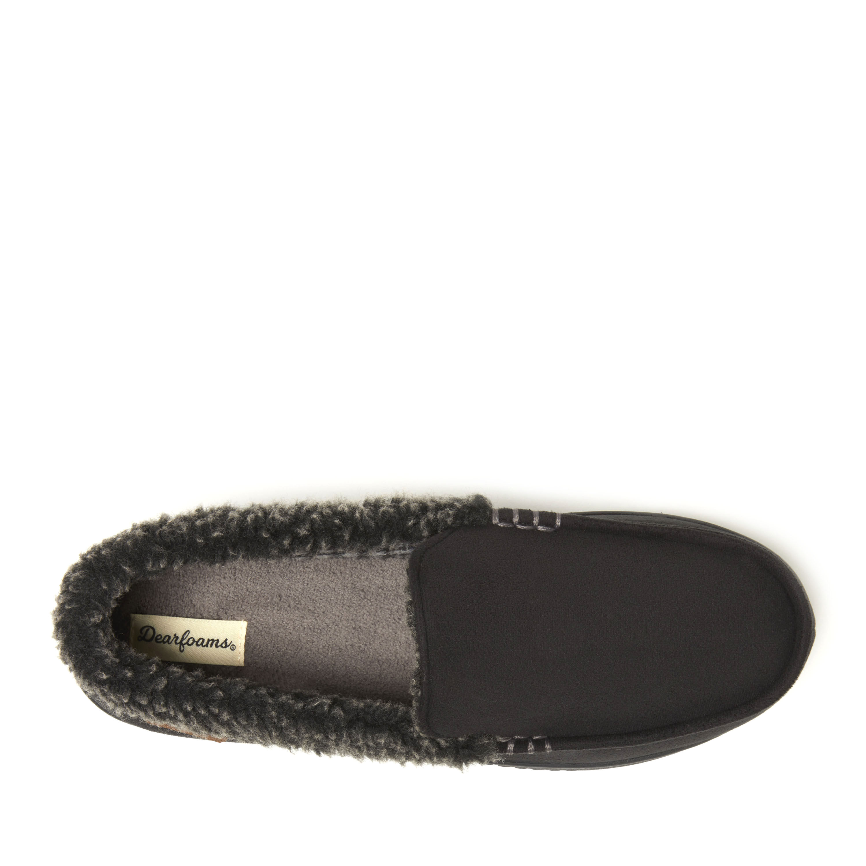 Dearfoams microsuede berber lined clog store