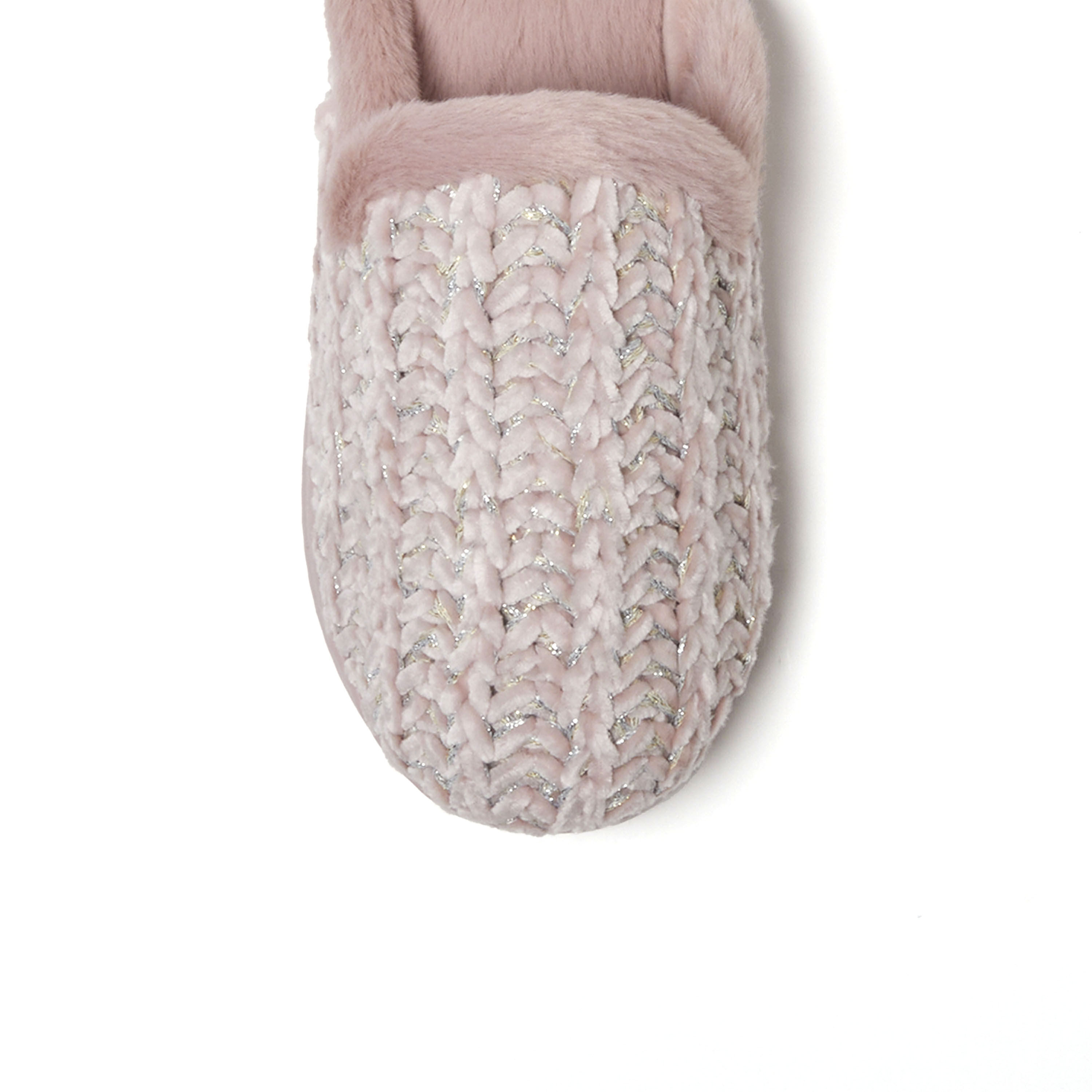 Women's Paris Chenille Shaped Tab Scuff