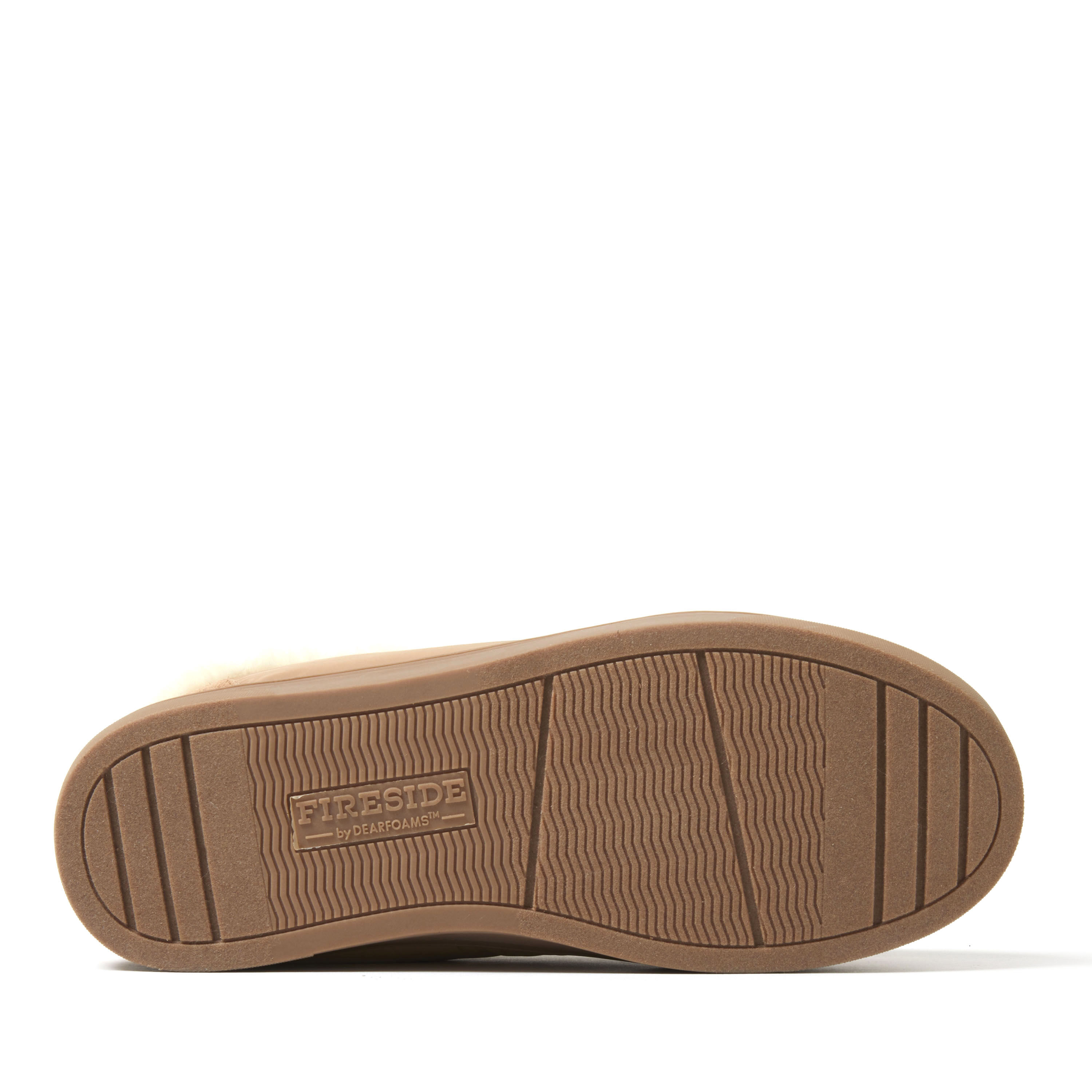 Women's Fireside by Dearfoams Shearling Warm Up Bootie