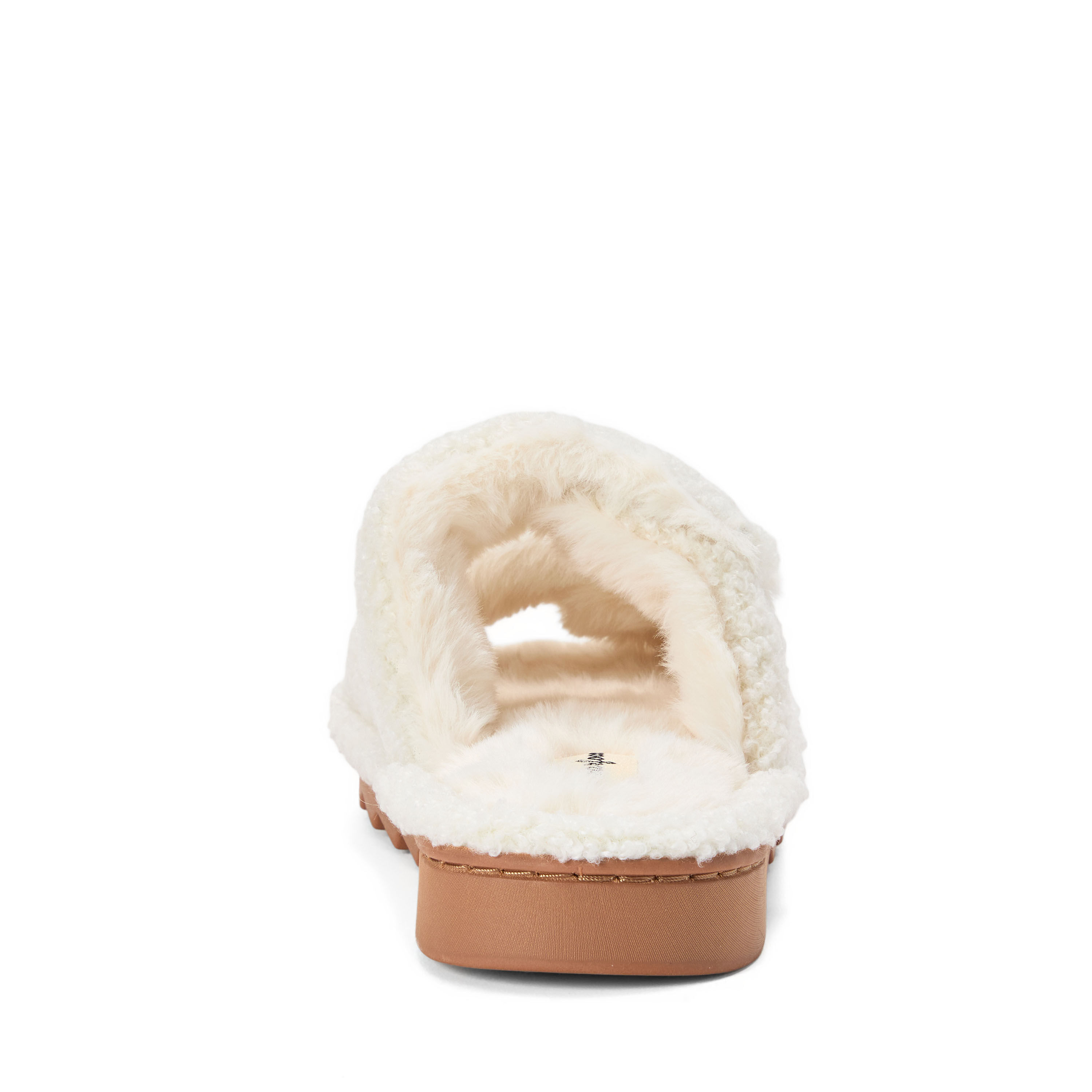 Women's Regina Teddy Double Band Slide