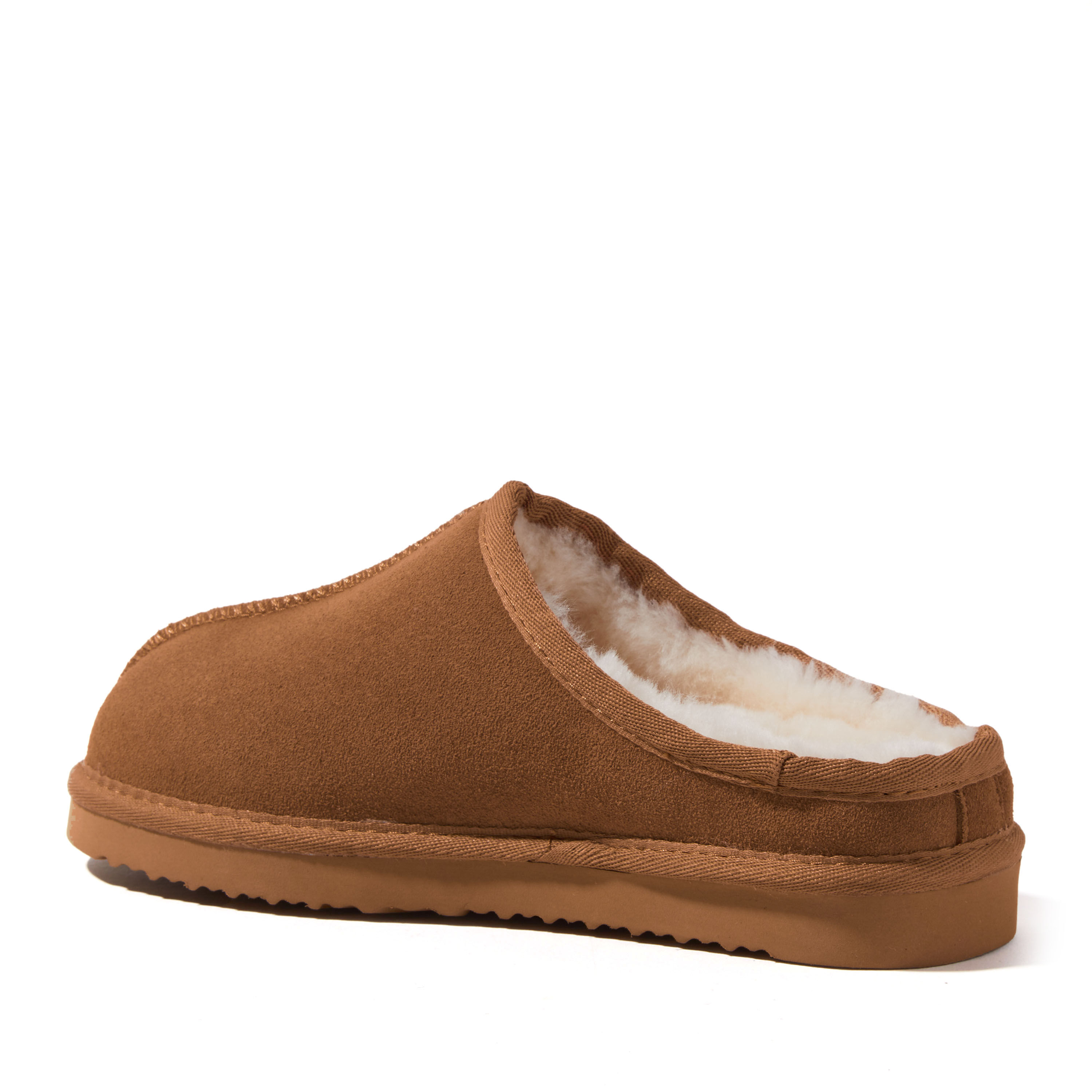 Women's Fireside by Dearfoams Greta Genuine Shearling Clog