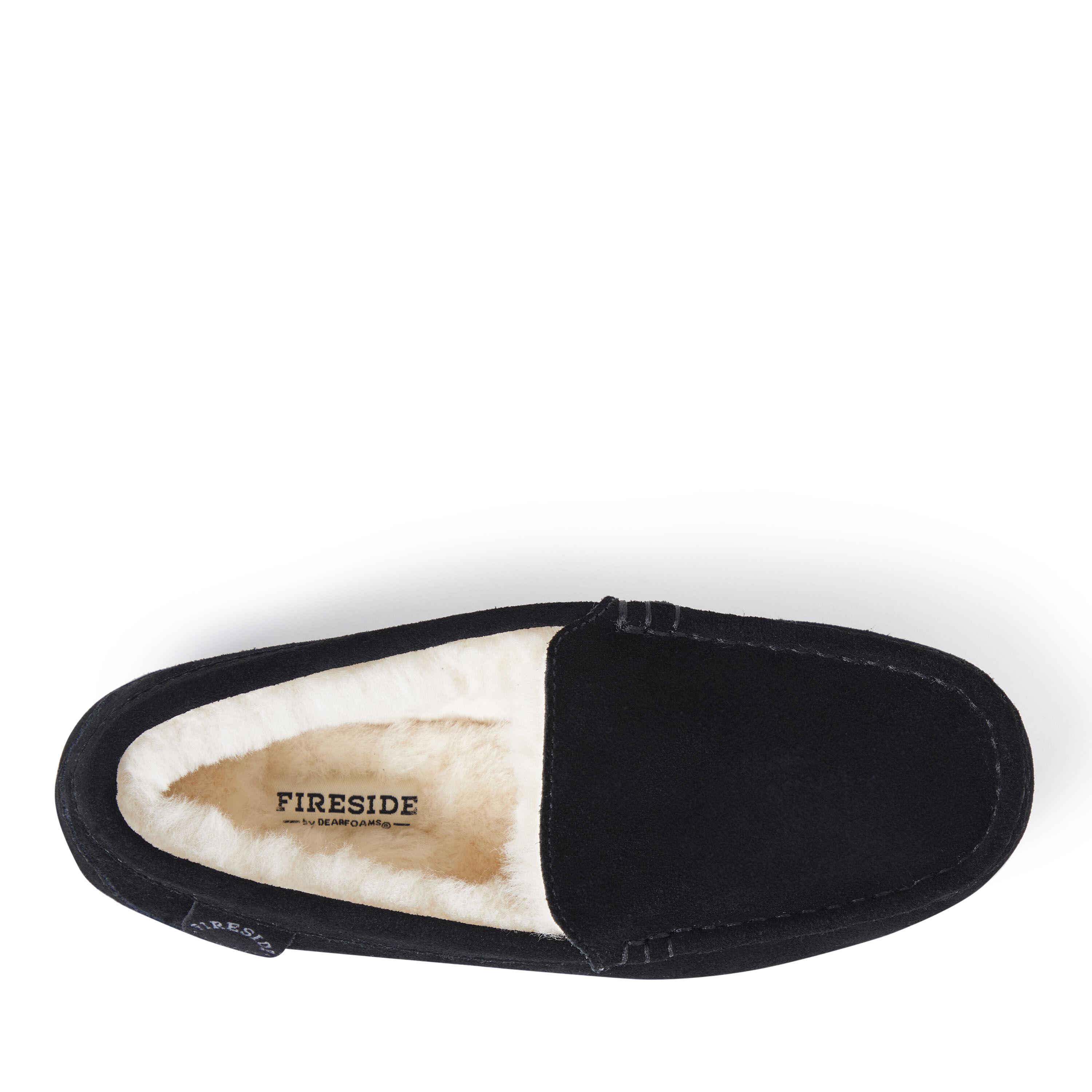 Women's Fireside by Dearfoams Mel Genuine Shearling Moccasin