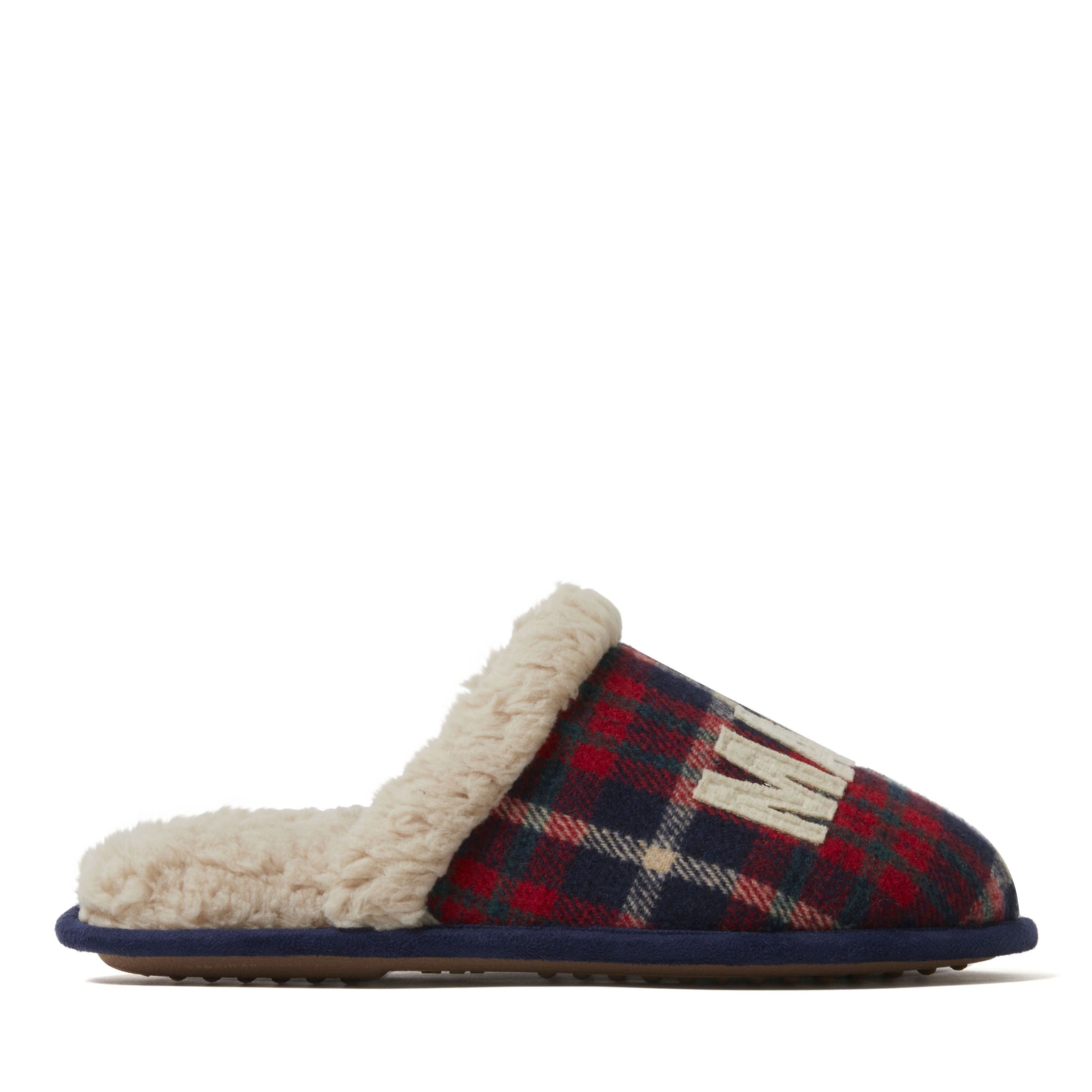 Women's Mama Bear Plaid Scuff
