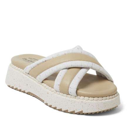 Women's Daisy Cross Strap Platform Sandal