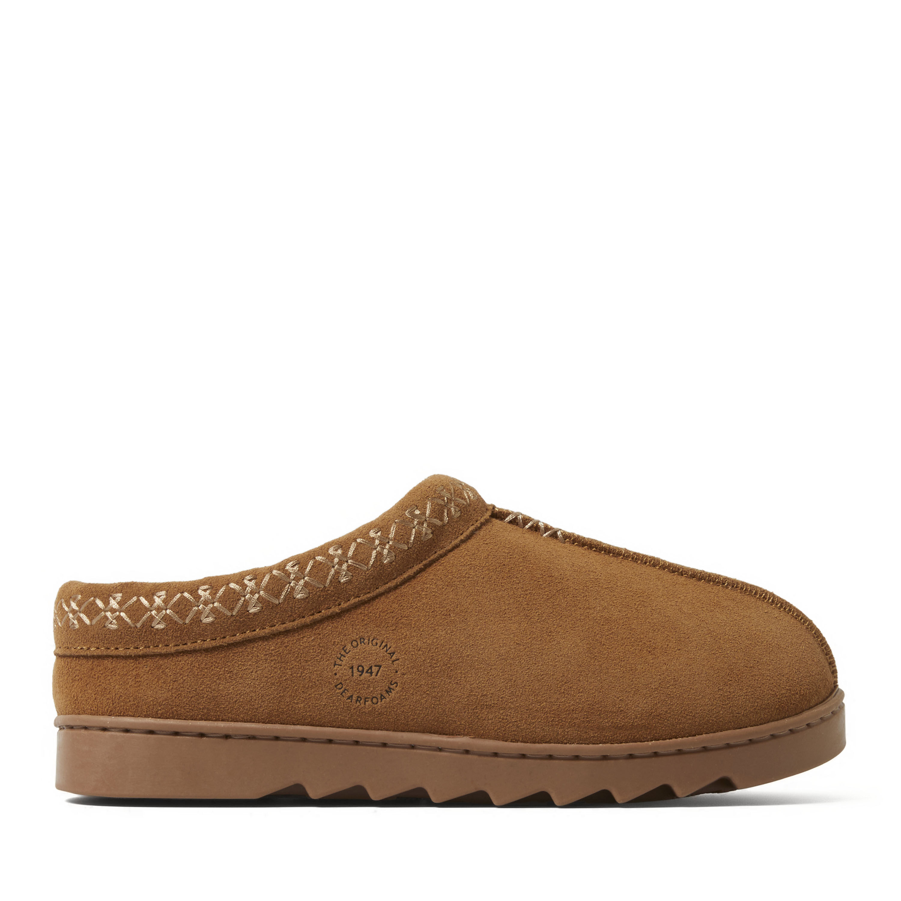 Women's Doreen Genuine Suede Clog with Embroidery