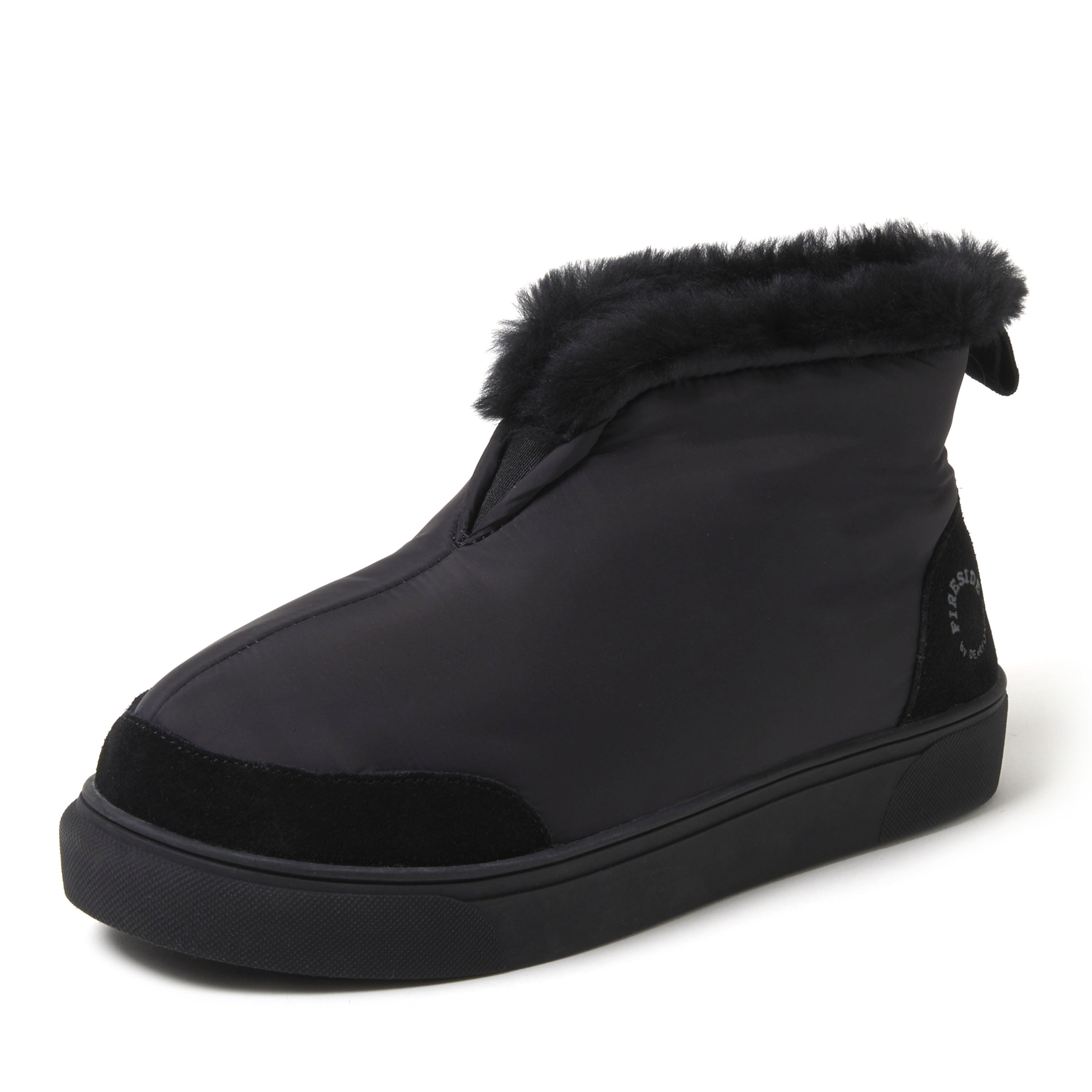 Women's Fireside by Dearfoams Shearling Warm Up Bootie