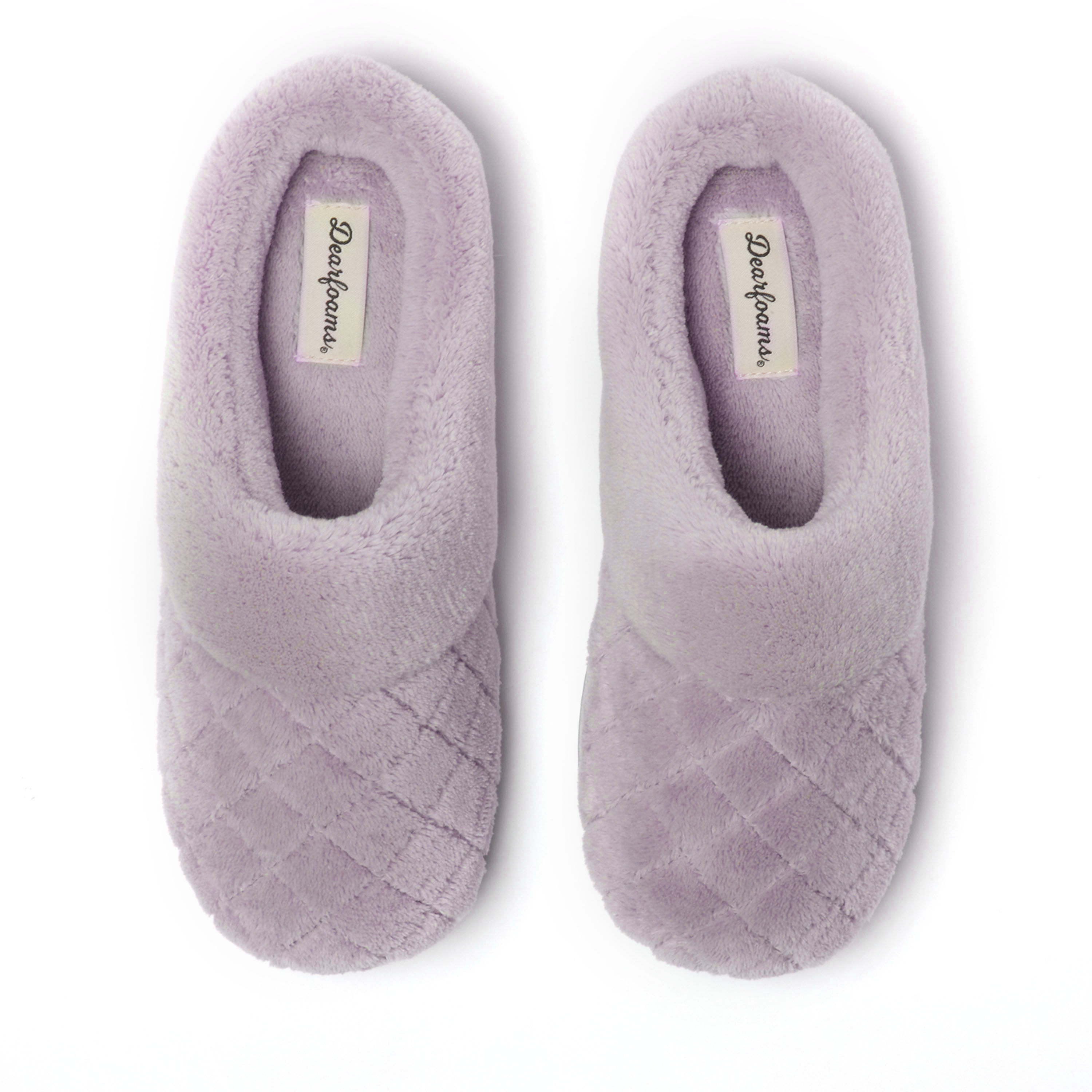 Dearfoam memory foam womens hot sale slippers