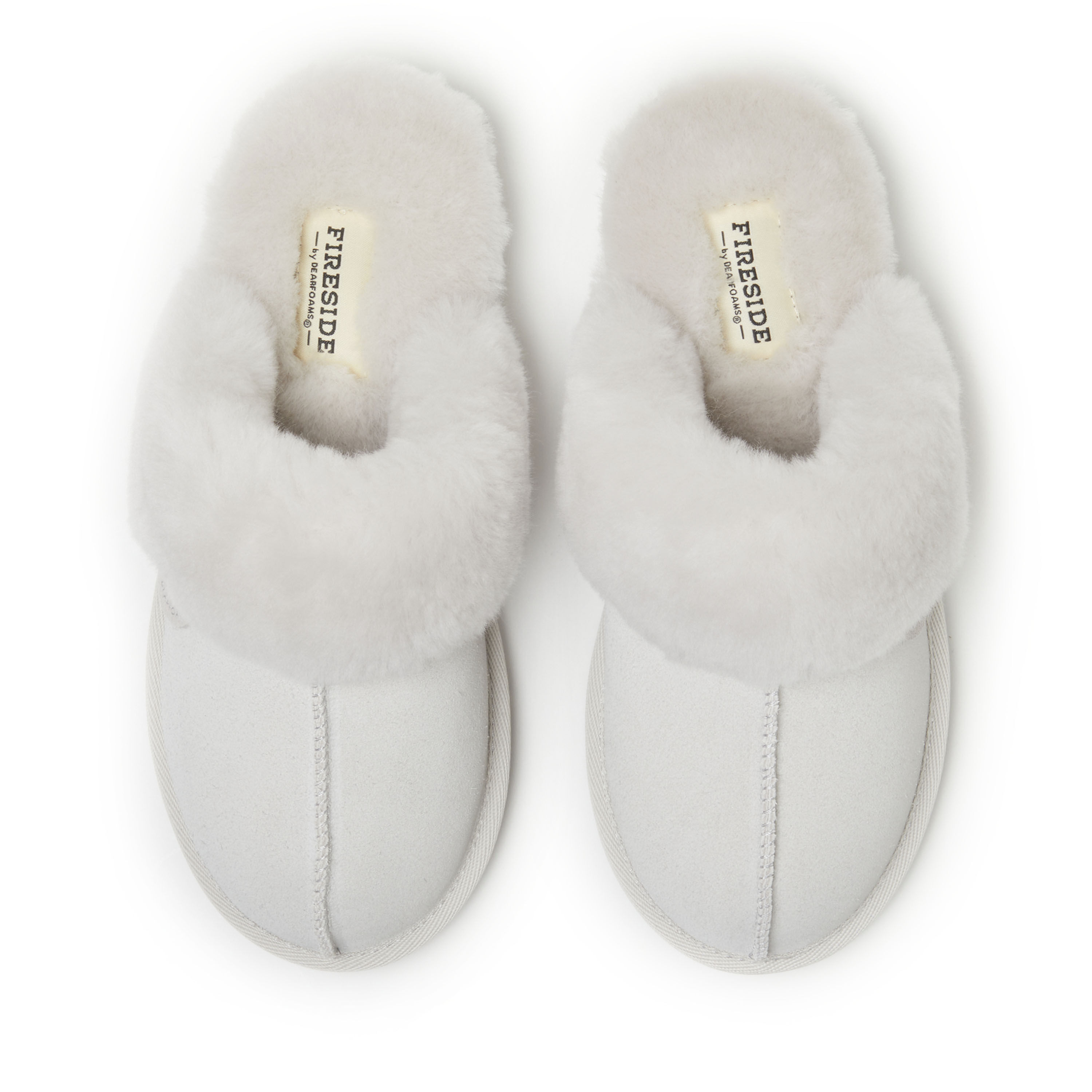 Women s Fireside By Dearfoams Sydney Genuine Shearling Scuff