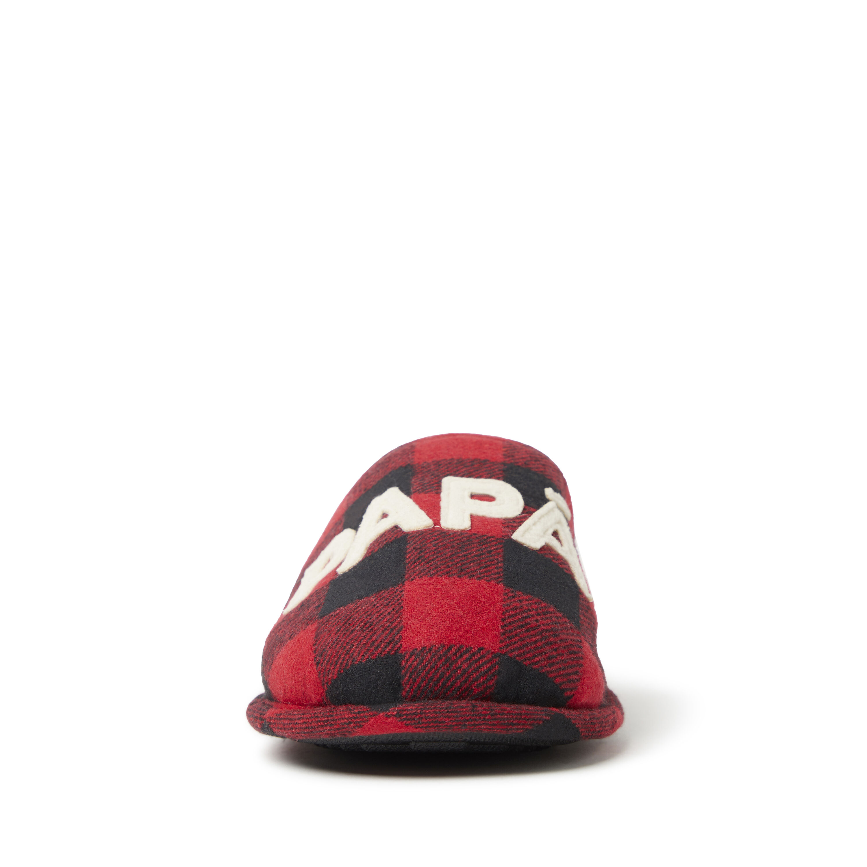 Men's dearfoams papa bear plaid discount clog slippers